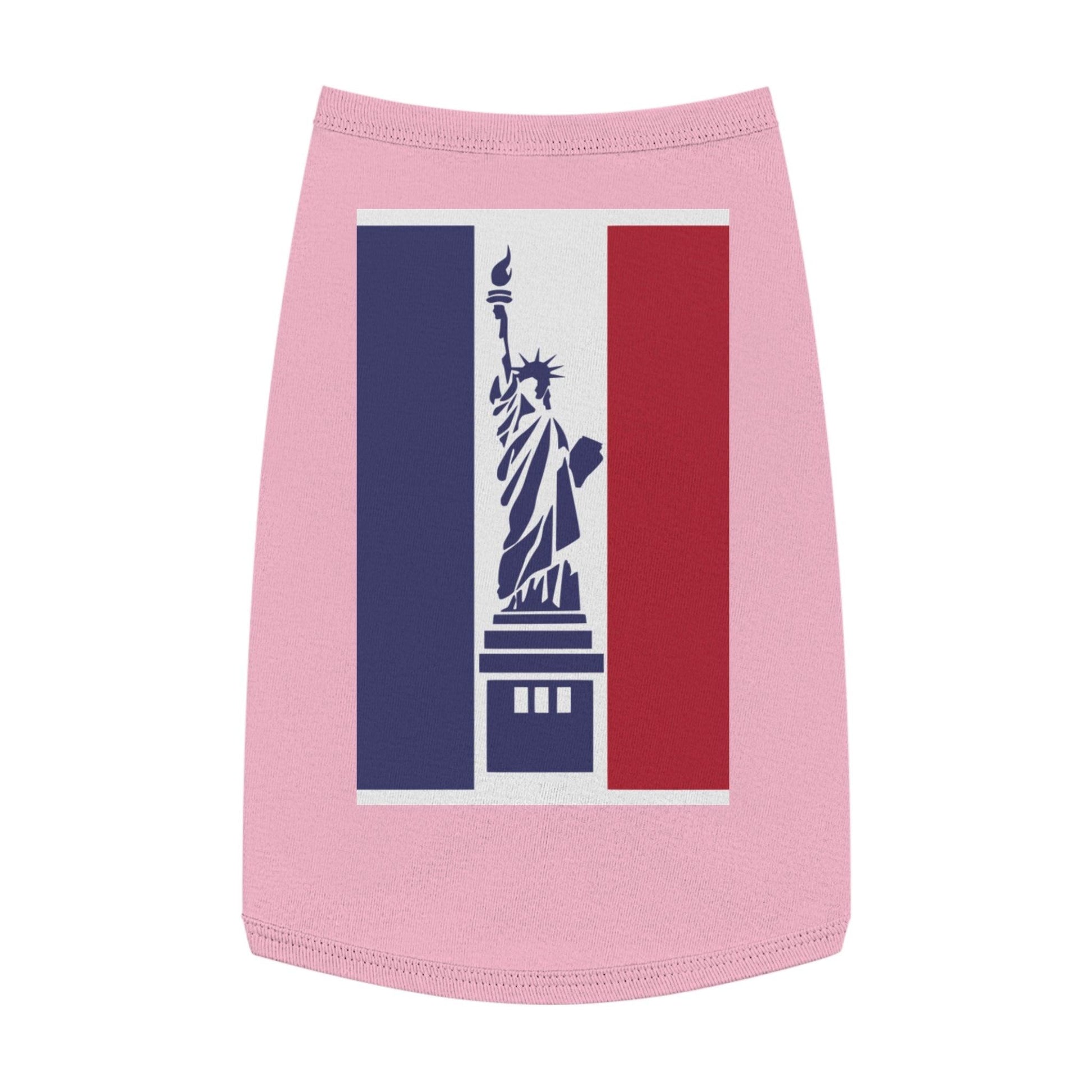 Statue of Liberty Patriotic Pet Tank Top - Lizard Vigilante