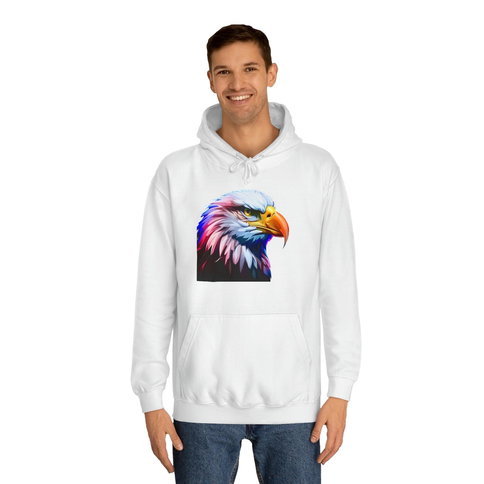 American Profile Unisex College Hoodie - Lizard Vigilante