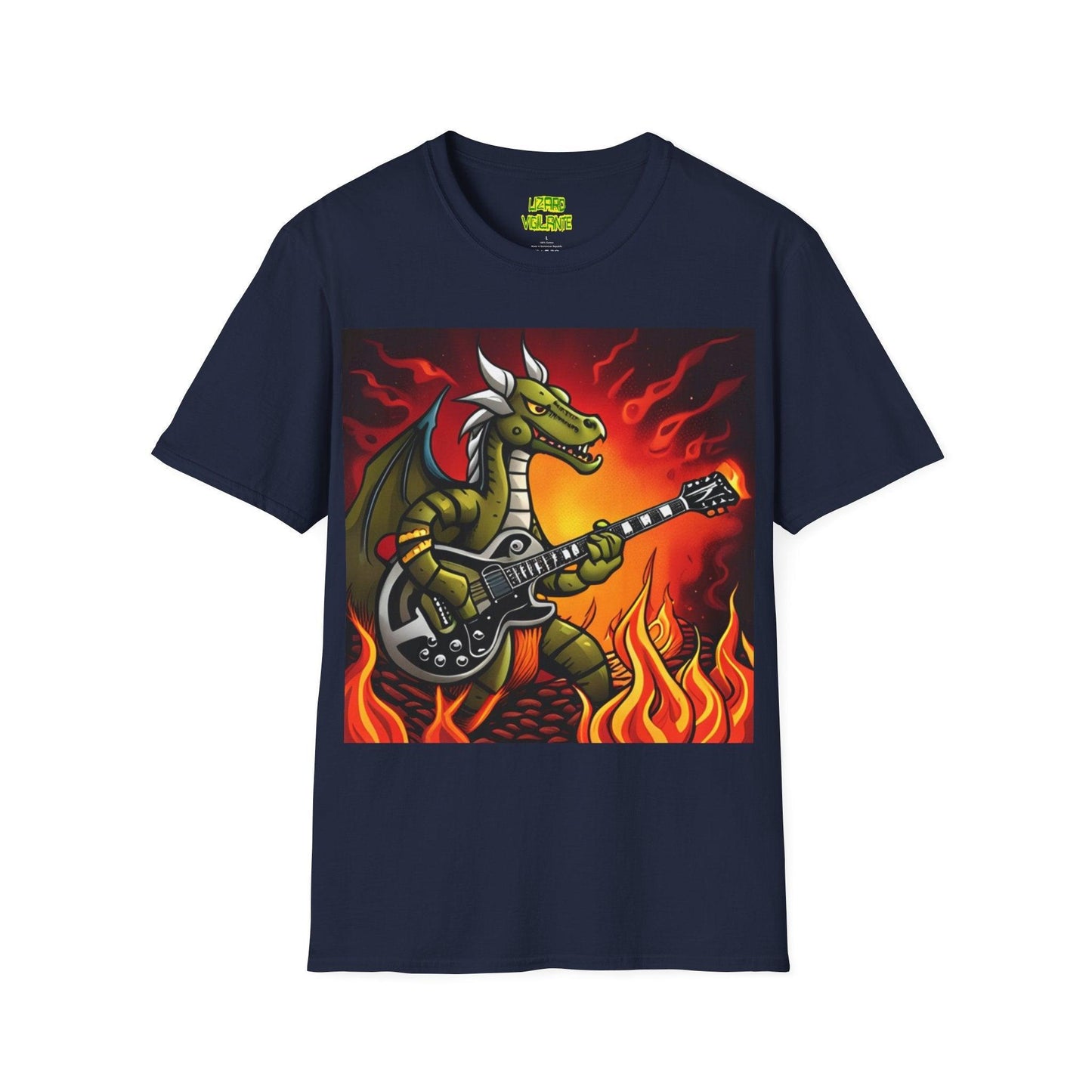 Draggin Solo Unisex Softstyle T-Shirt - Lizard Vigilante