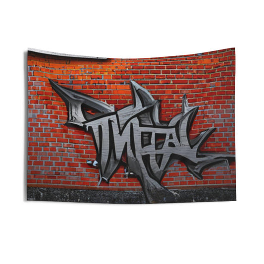 Metal Graf Indoor Wall Tapestries - Lizard Vigilante