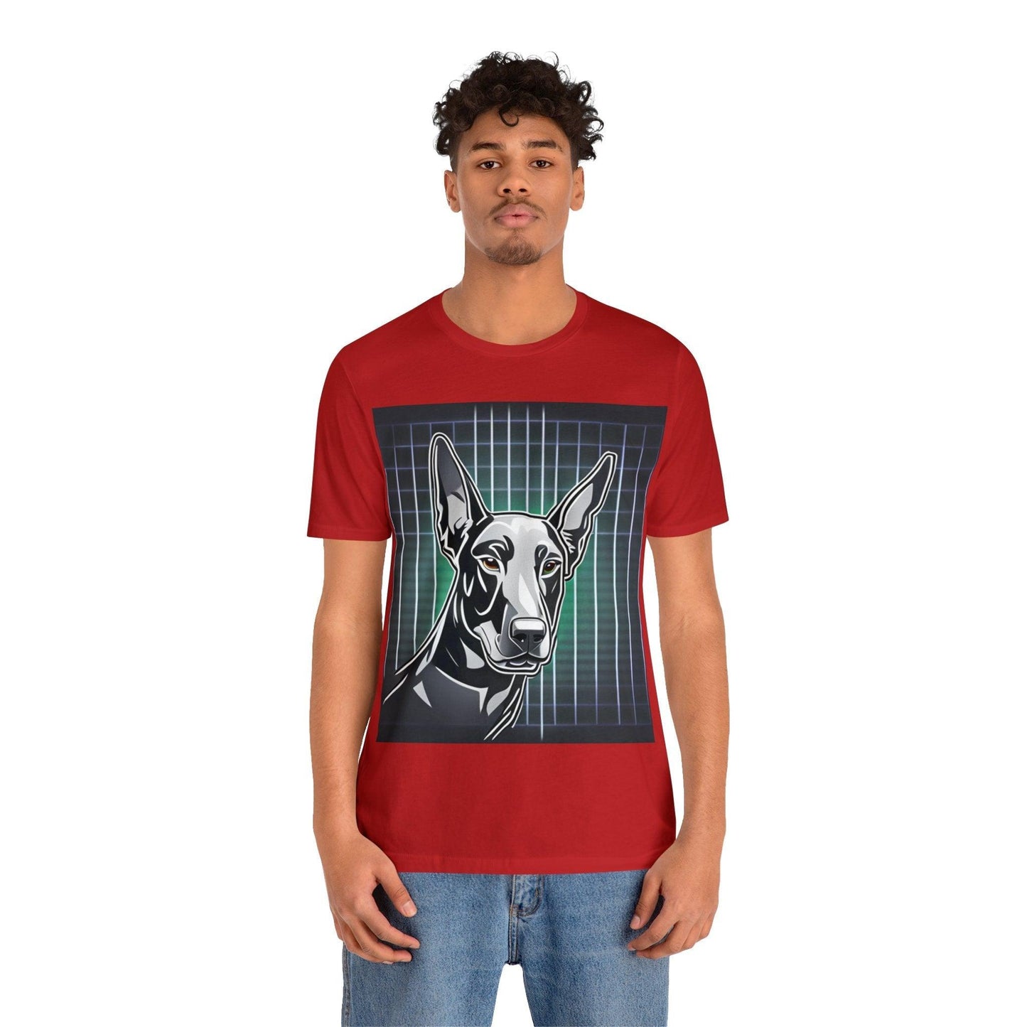 Doberman Graf Unisex Jersey Short Sleeve Tee - Lizard Vigilante