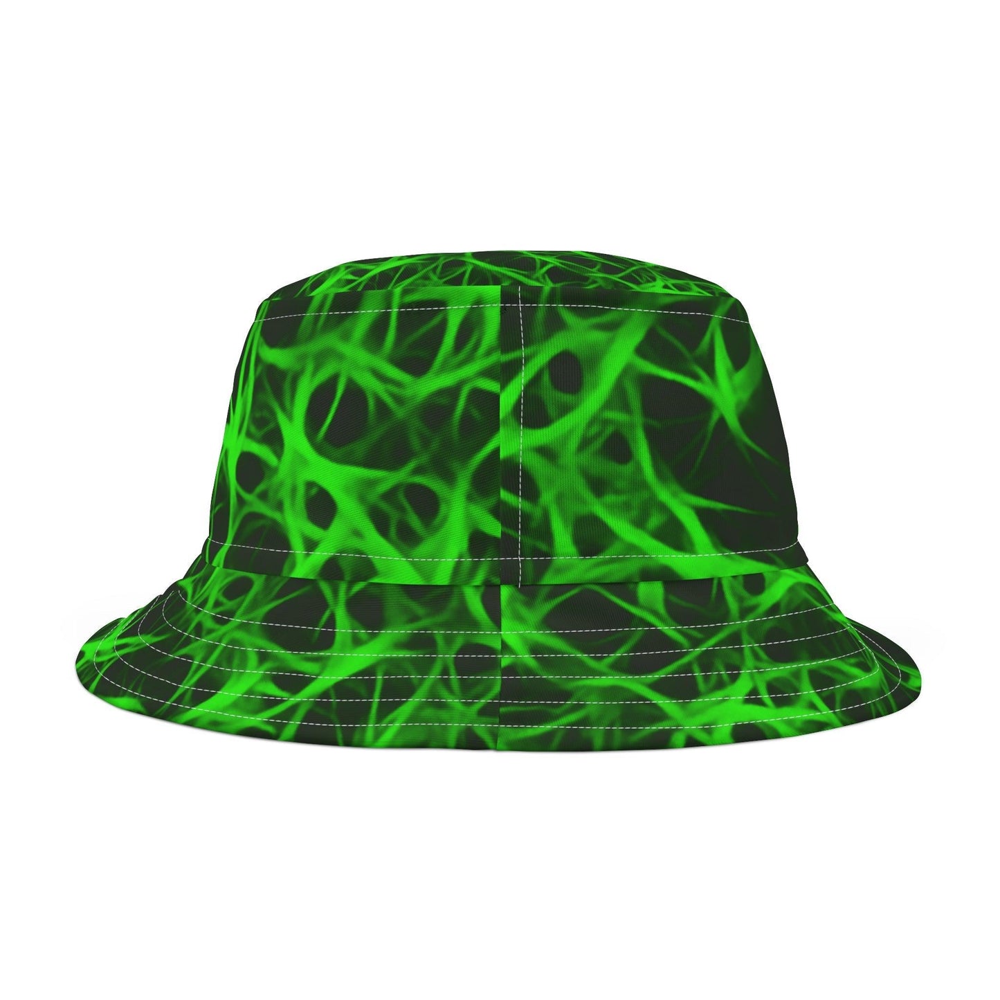 Nuclear Green Charged Bucket Hat - Lizard Vigilante