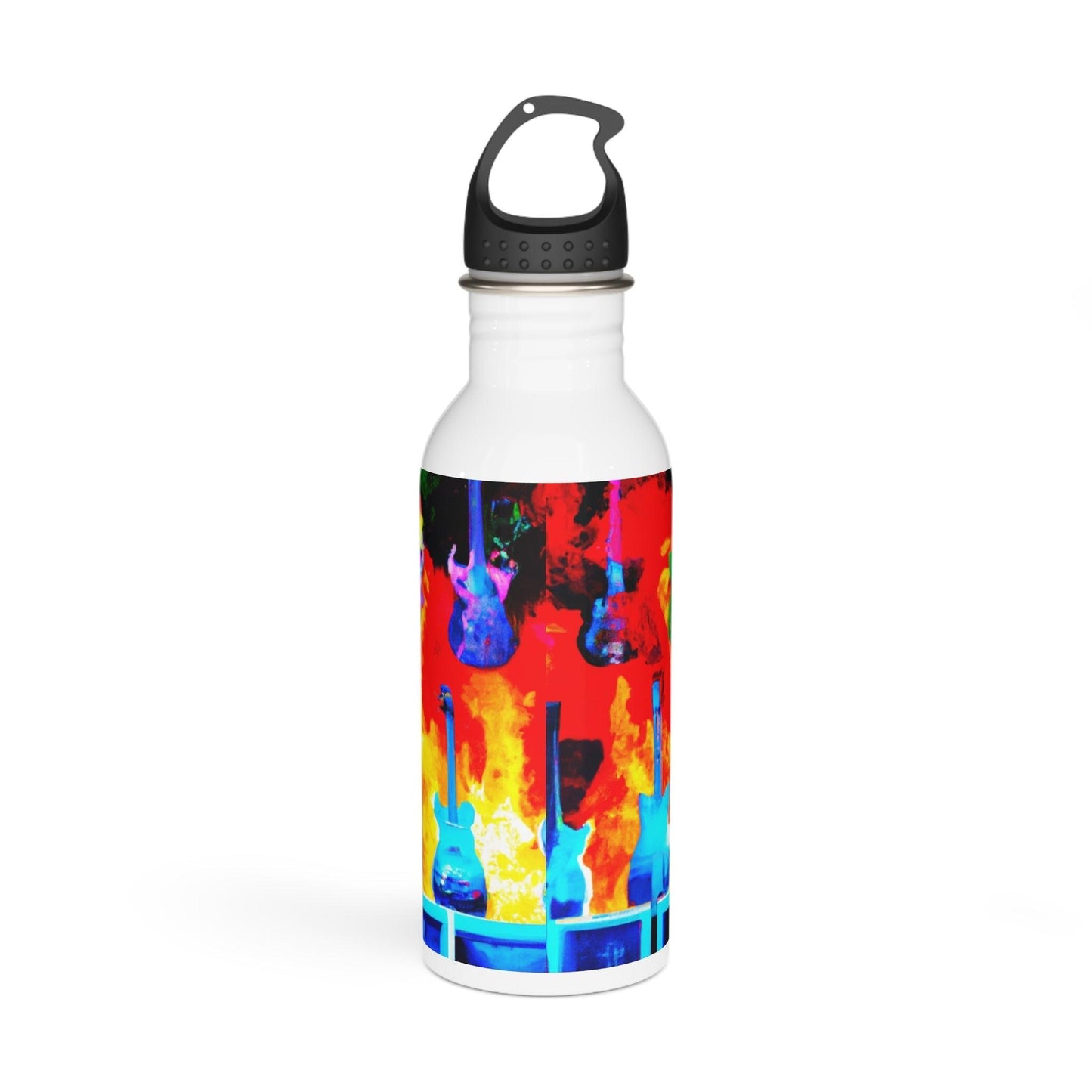 Let's Burn This Fu@%er Down Stainless Steel Water Bottle - Lizard Vigilante