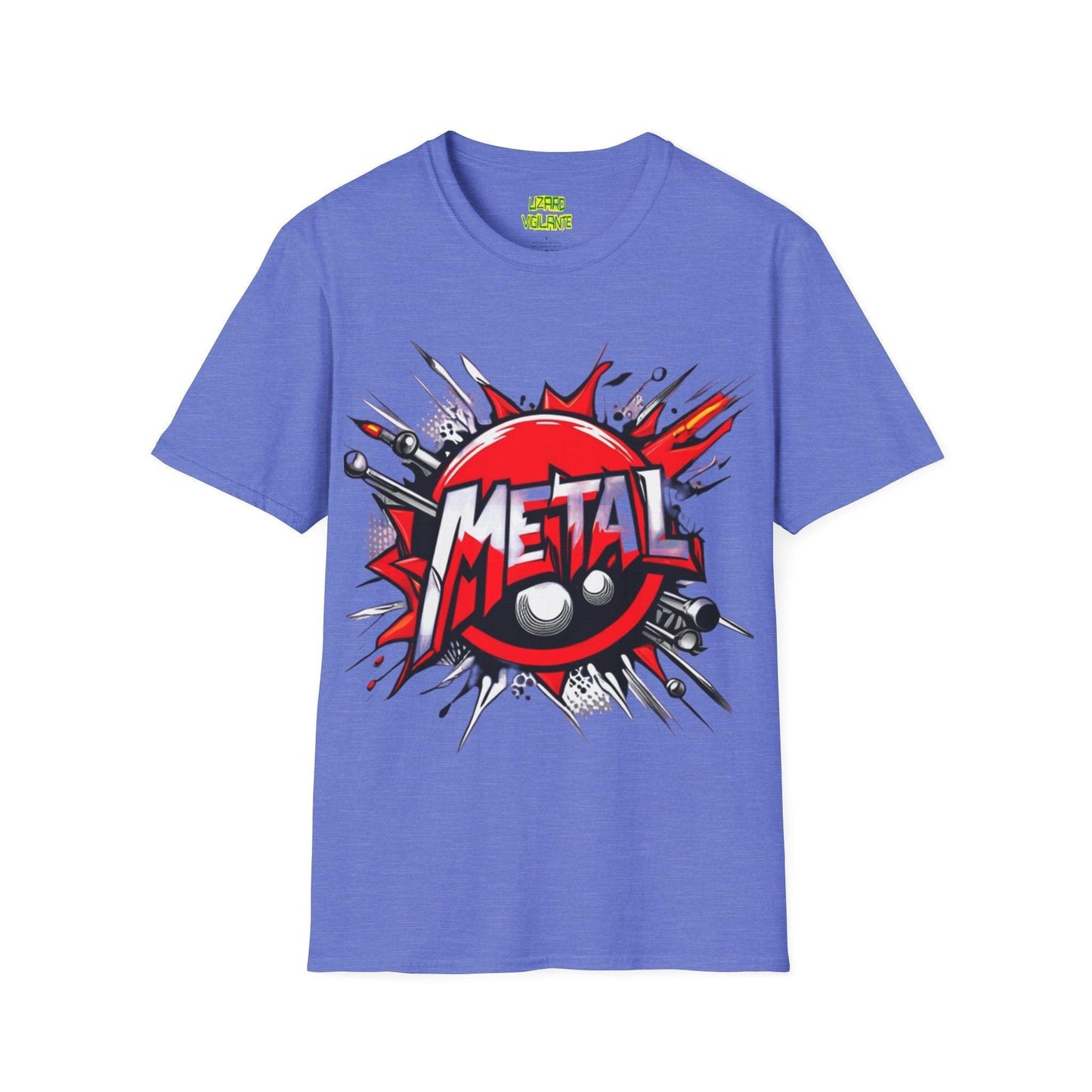 Metal Balls Unisex Softstyle T-Shirt - Lizard Vigilante