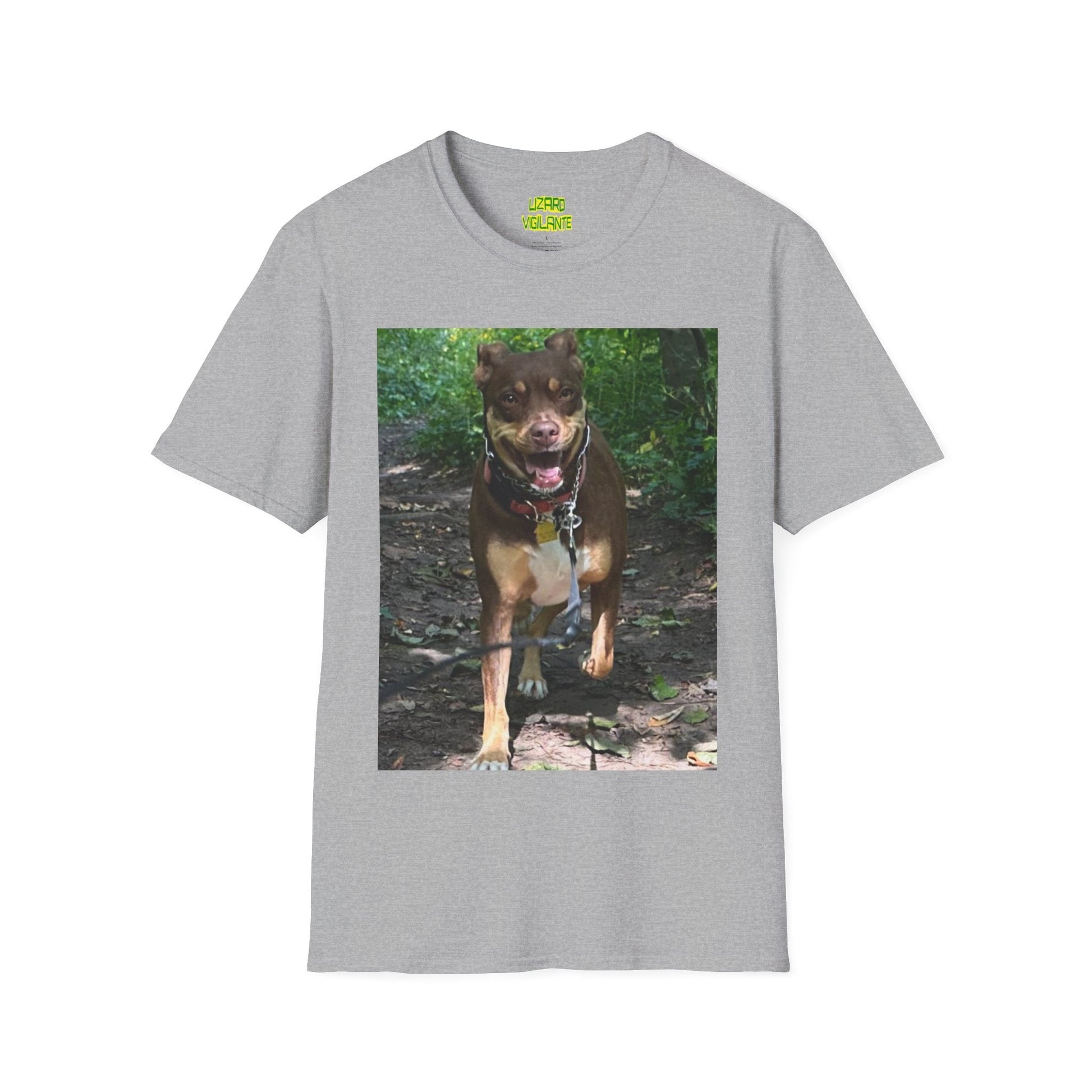 Primo the Band Dog Unisex Softstyle T-Shirt - Lizard Vigilante