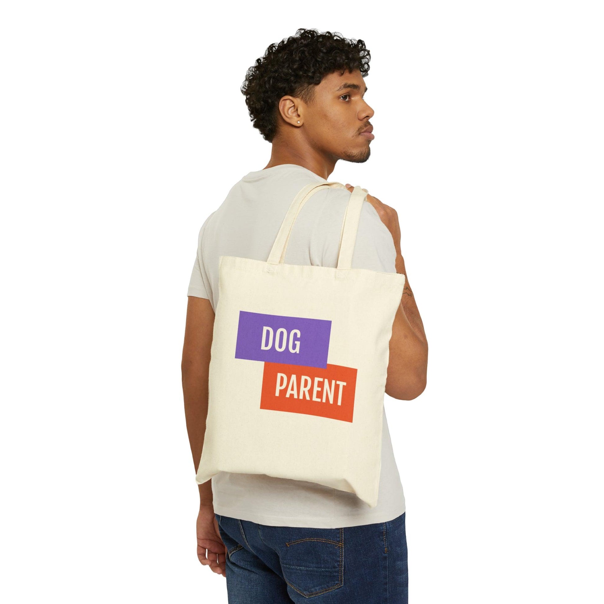 DOG PARENT Cotton Canvas Tote Bag - Lizard Vigilante