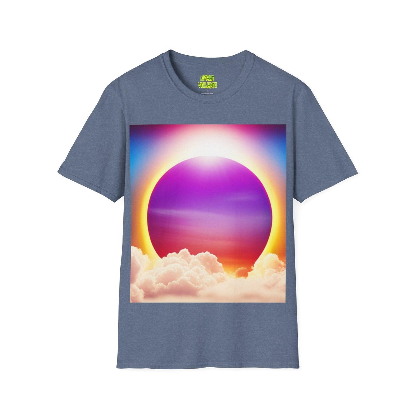 Mystical Purple Ball Unisex Softstyle T-Shirt - Lizard Vigilante