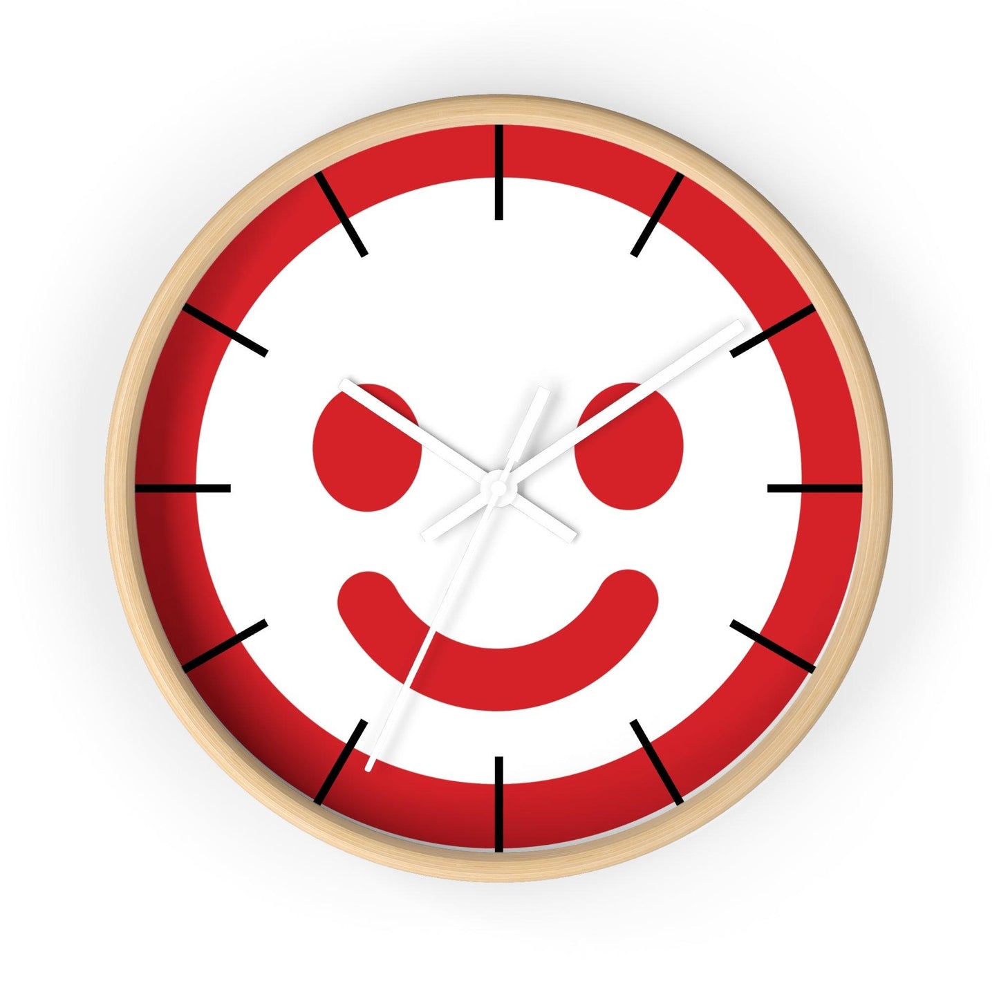 Smiley Wall Clock - Lizard Vigilante