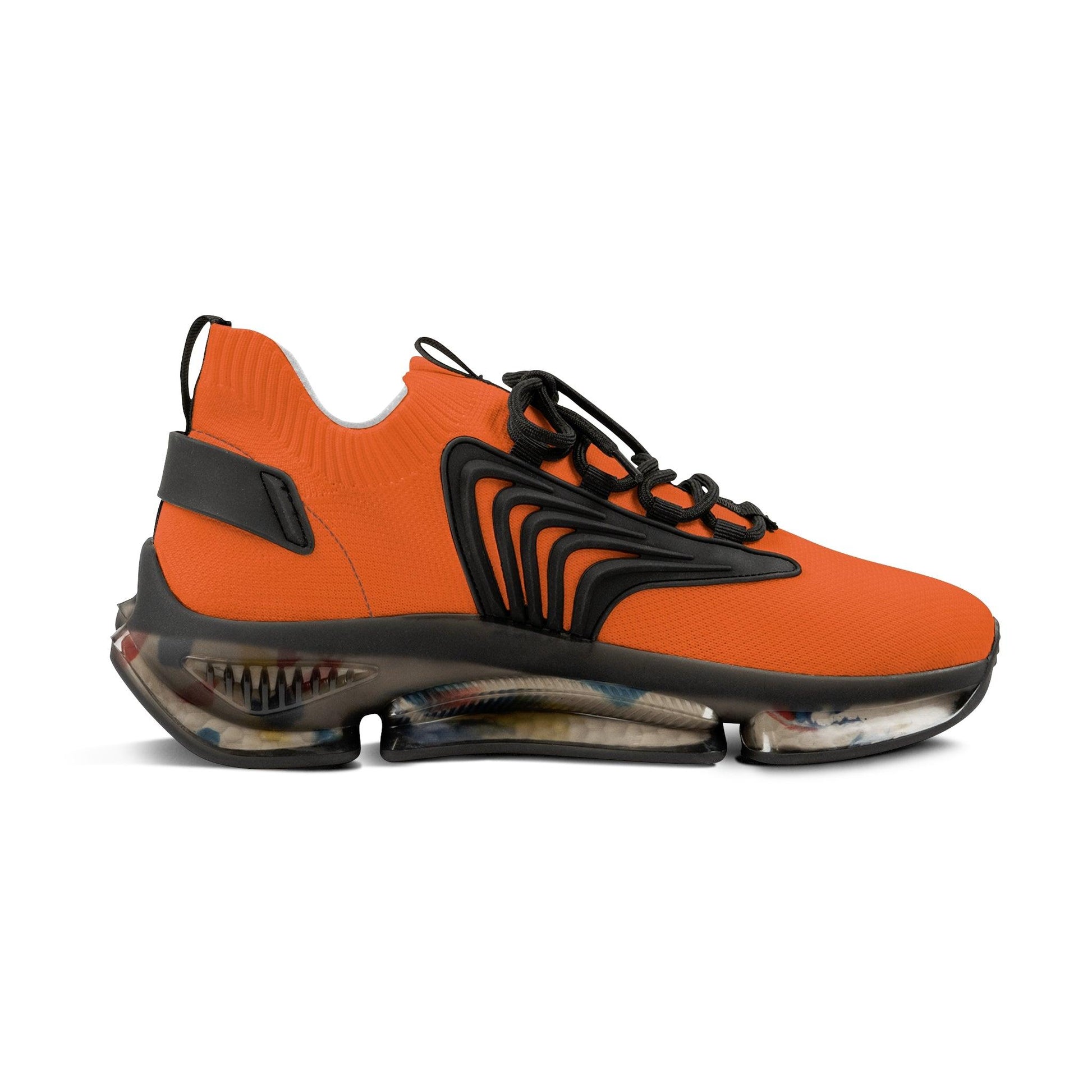 Men's Mesh Sneakers - Orange - Lizard Vigilante