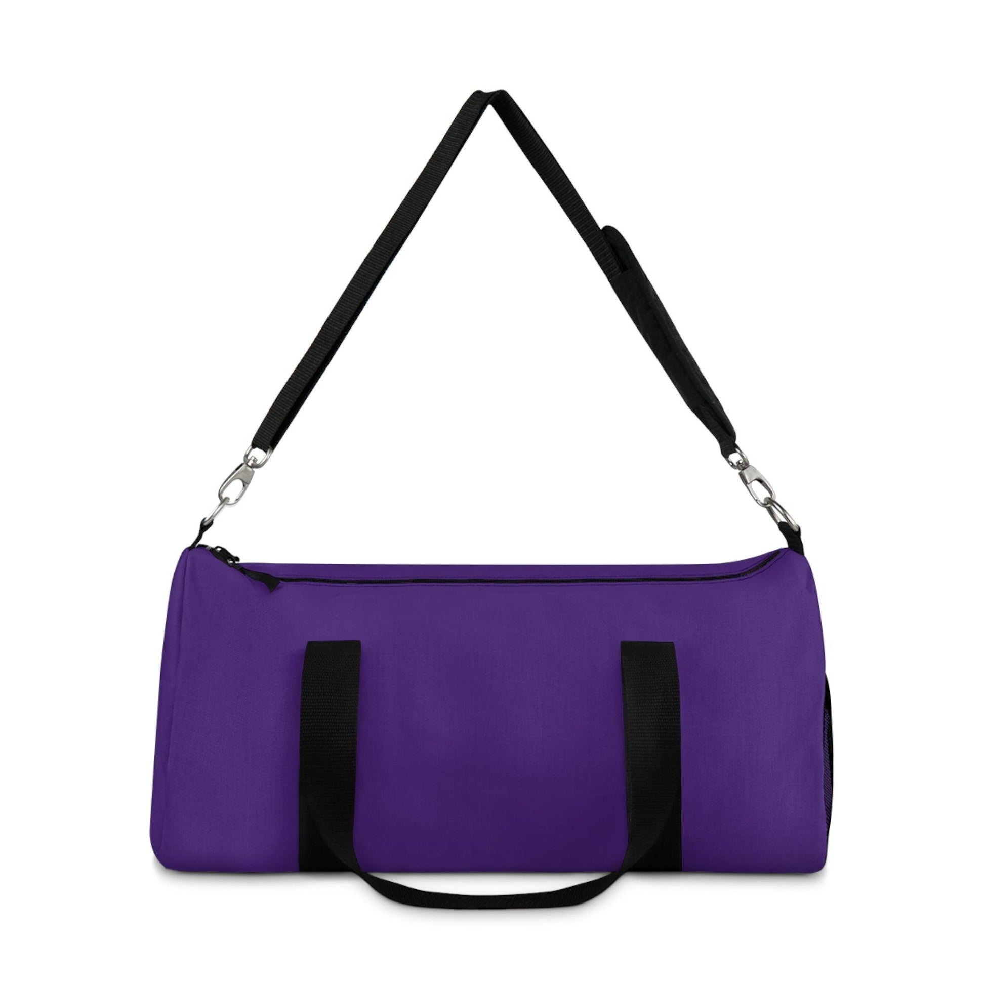 Purple Duffel Bag - Lizard Vigilante