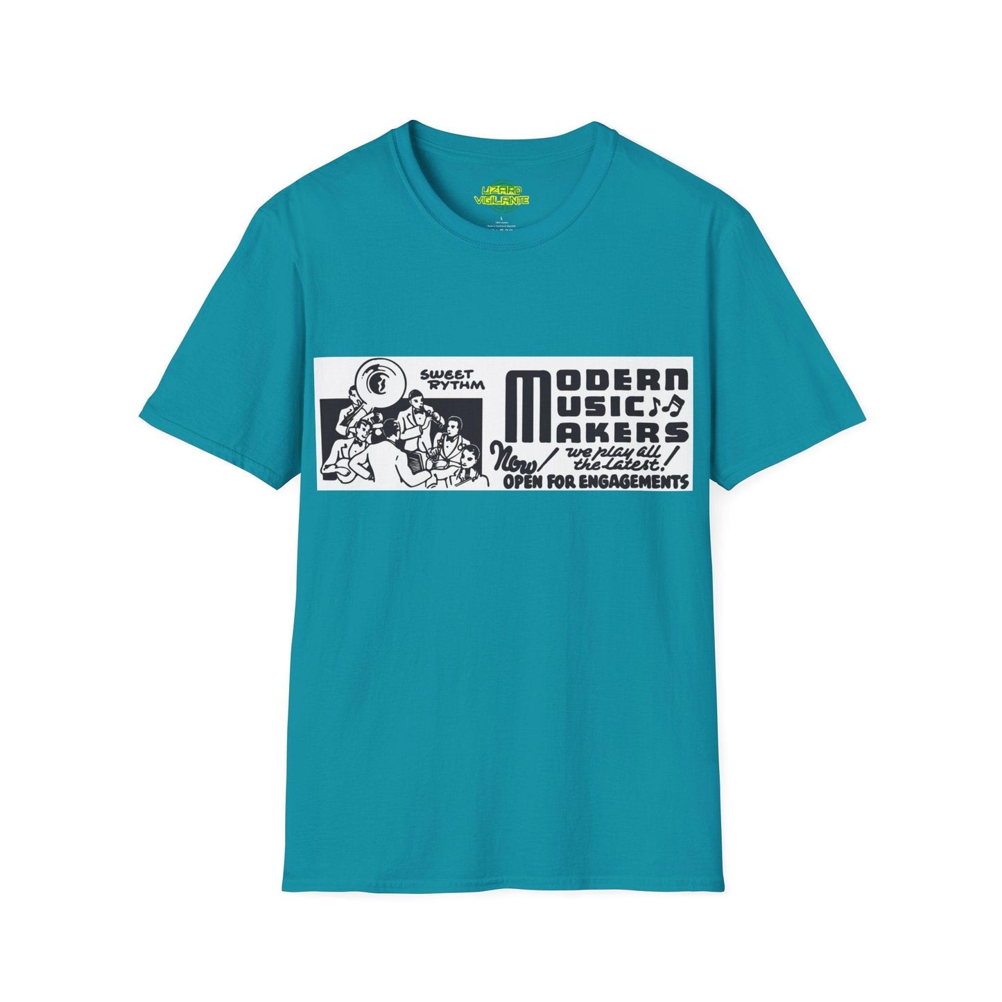 Modern Music Makers Unisex Softstyle T-Shirt - Lizard Vigilante