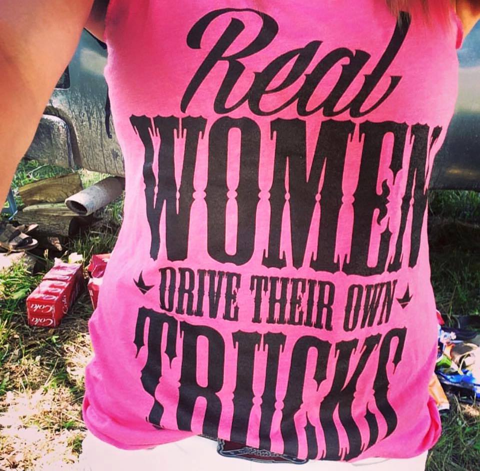 Real Women Drive Their Own Trucks Tank Top