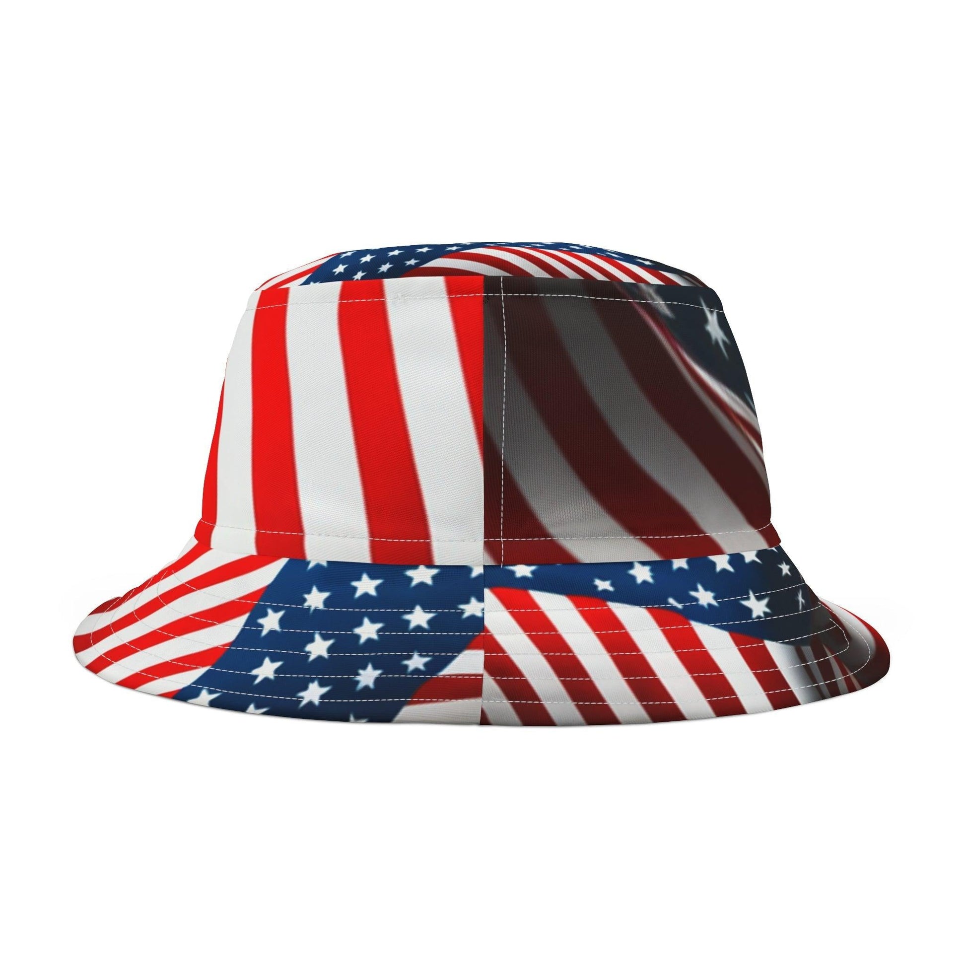 American Flag Bucket Hat - Lizard Vigilante