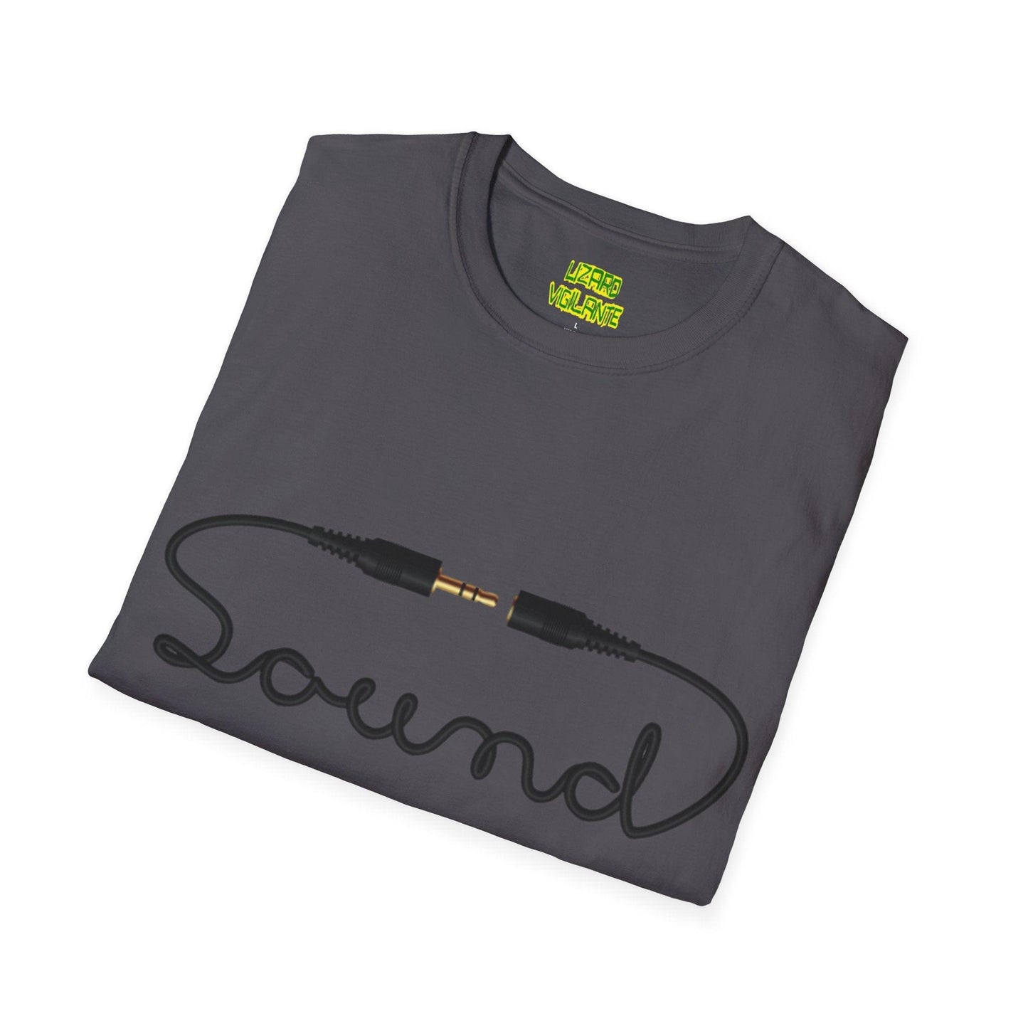 Sound Link Unisex Softstyle T-Shirt - Lizard Vigilante