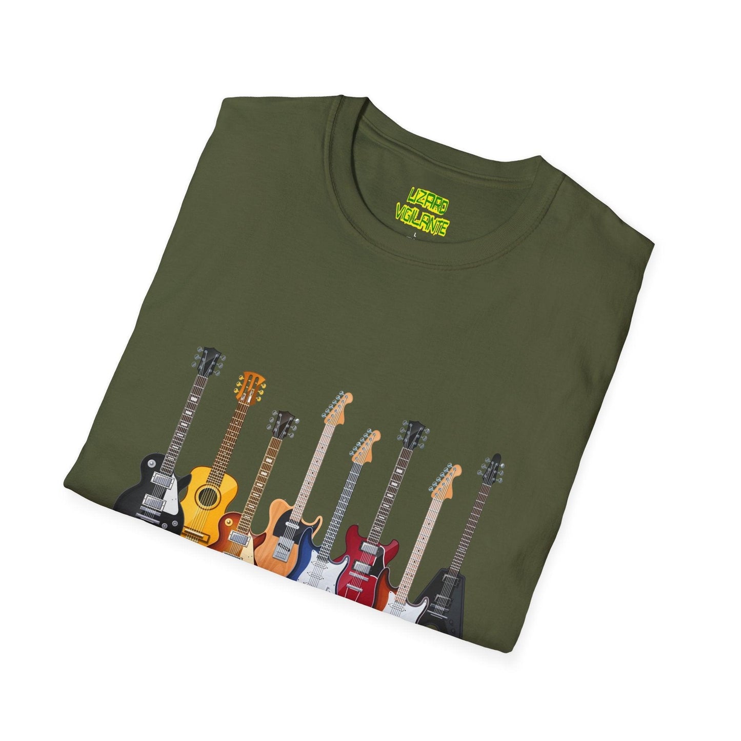 The Guitars Unisex Softstyle T-Shirt - Lizard Vigilante