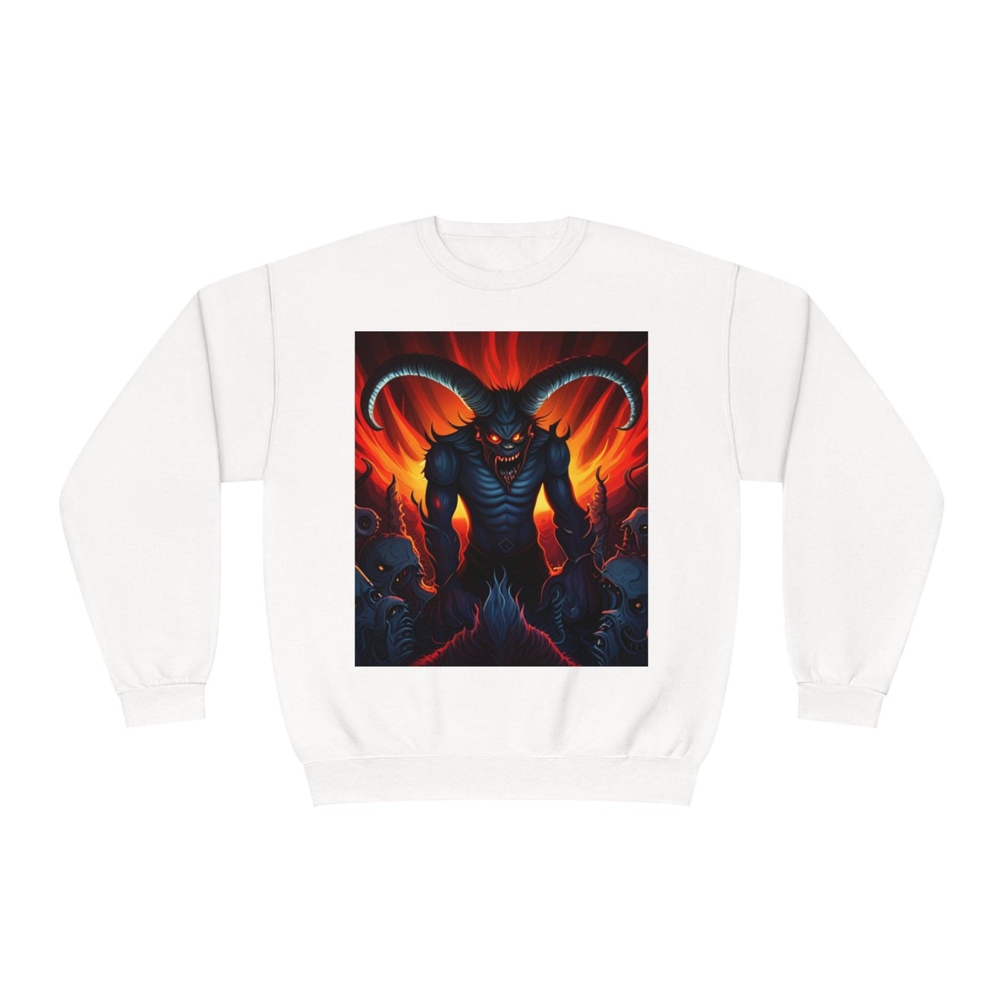 Horny Devil Unisex NuBlend® Crewneck Sweatshirt - Lizard Vigilante