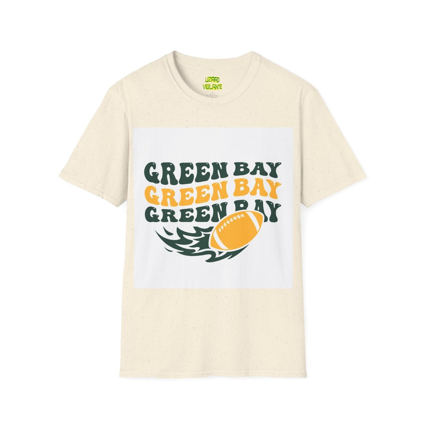 Green Bay Unisex Softstyle T-Shirt - Lizard Vigilante