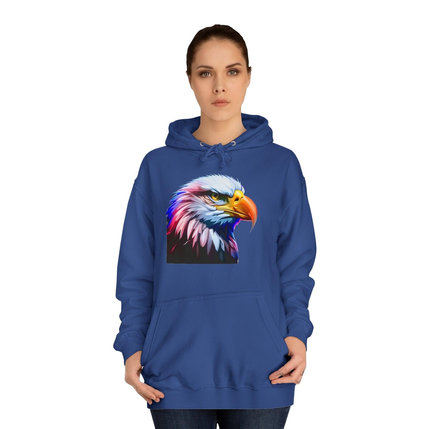 American Profile Unisex College Hoodie - Lizard Vigilante