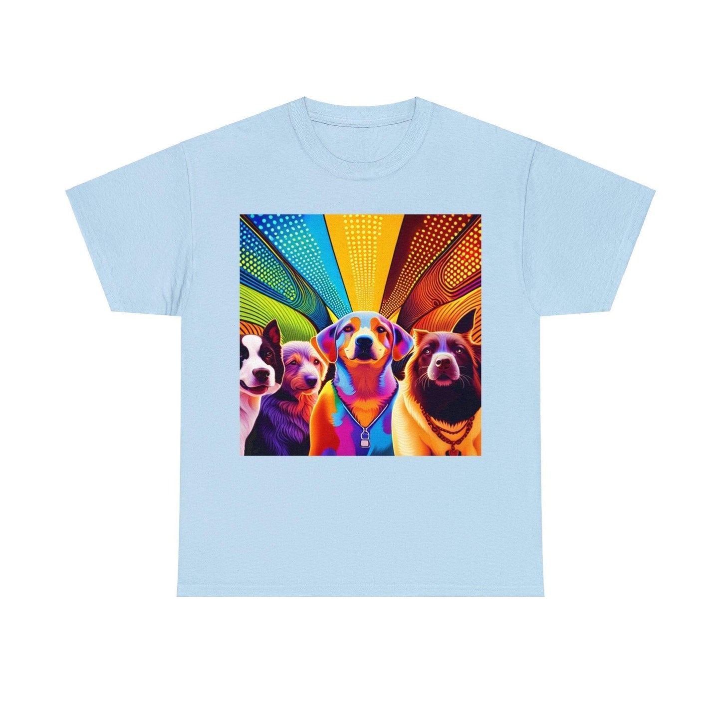 Dog Celebs Unisex Heavy Cotton Tee - Lizard Vigilante