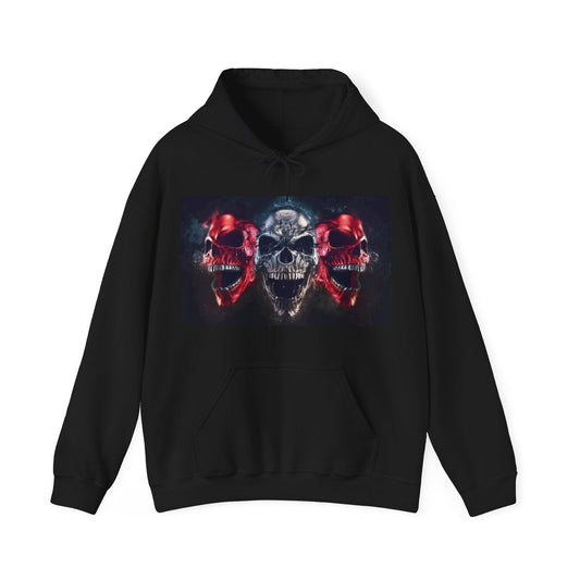 Killa Skulls Unisex Heavy Blend™ Hooded Sweatshirt - Lizard Vigilante