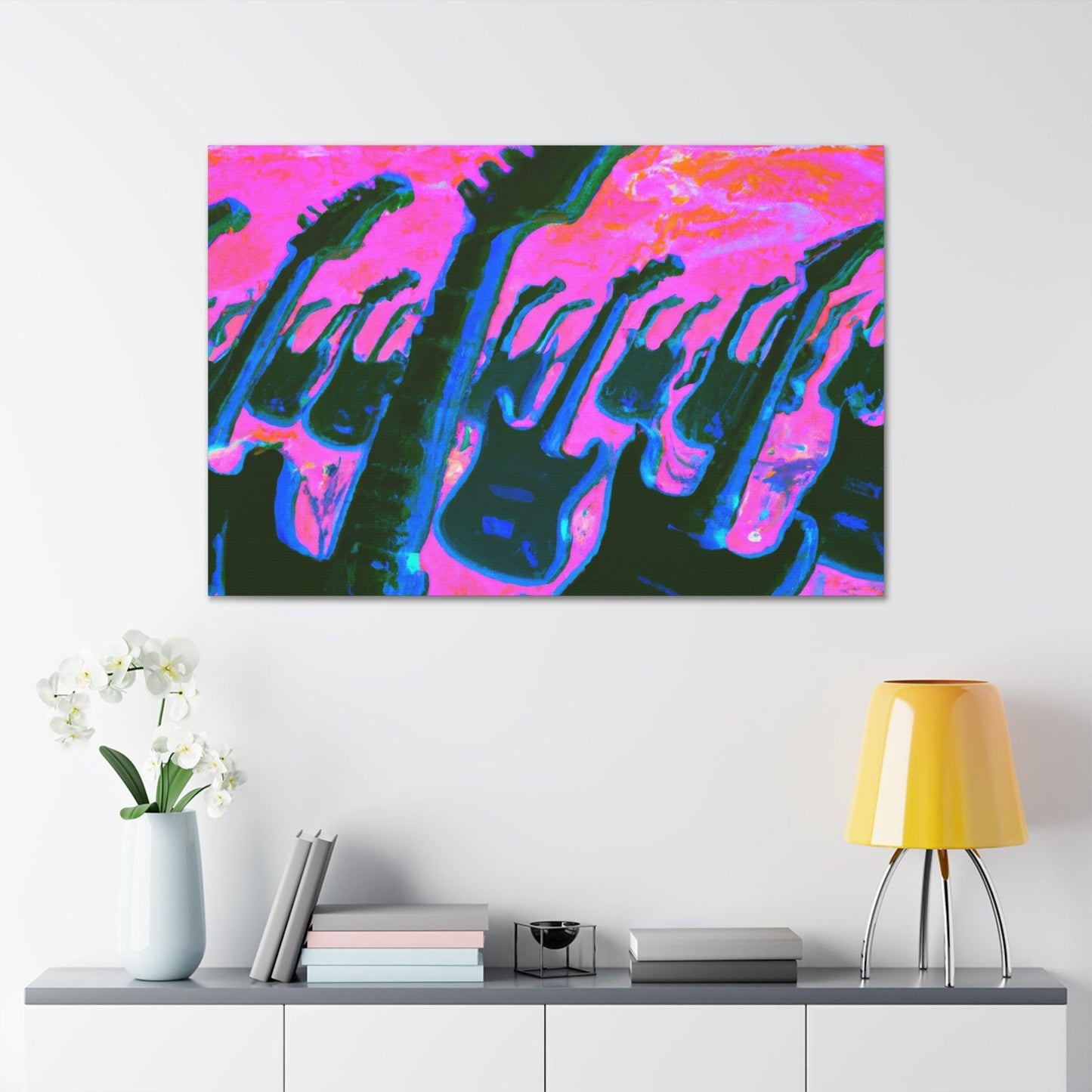 Beach Attack Canvas Gallery Wraps - Lizard Vigilante