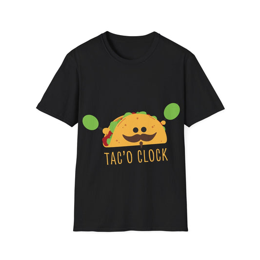 Tac'o Clock Unisex Softstyle T-Shirt - Lizard Vigilante