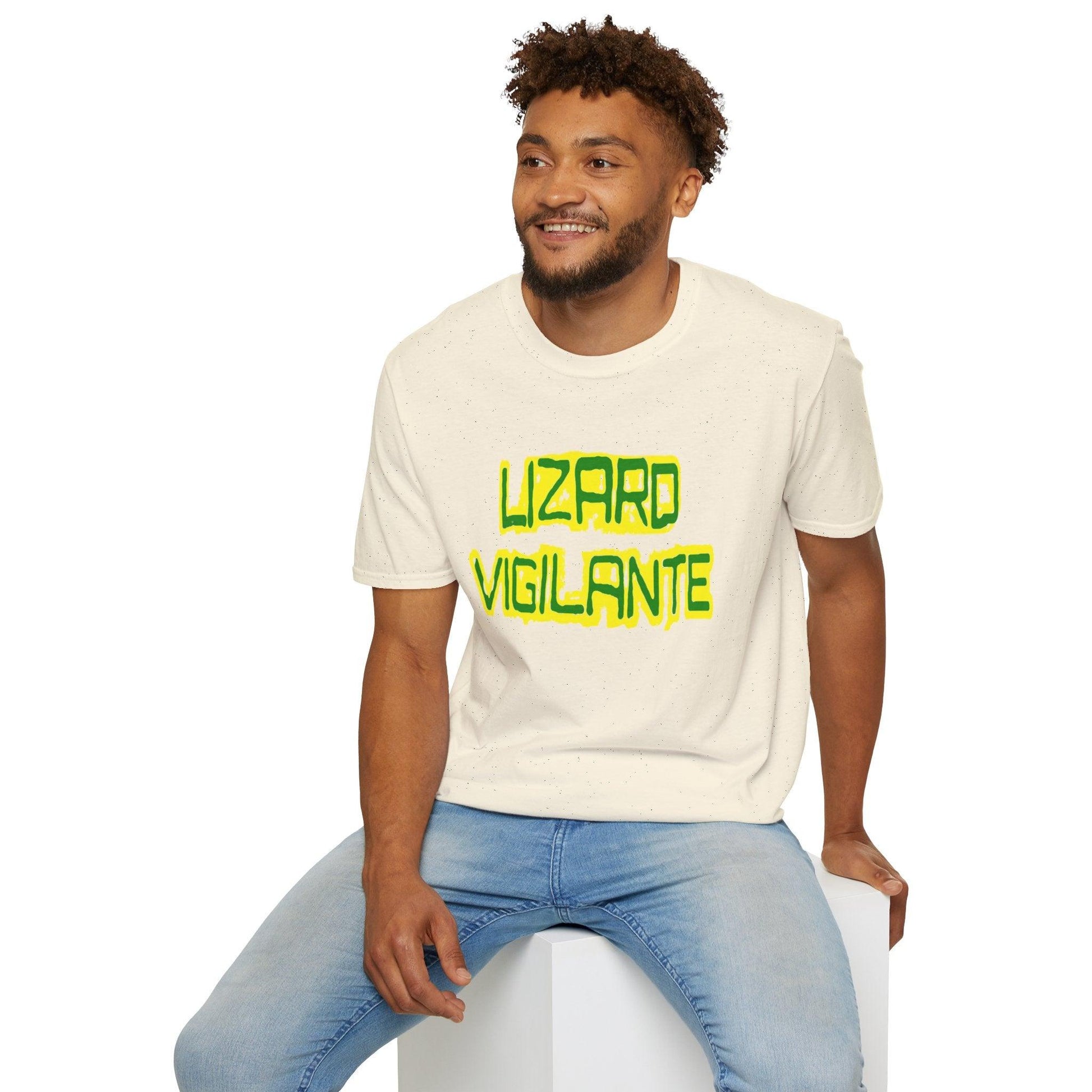 LIZARD VIGILANTE Unisex Softstyle T-Shirt - Lizard Vigilante