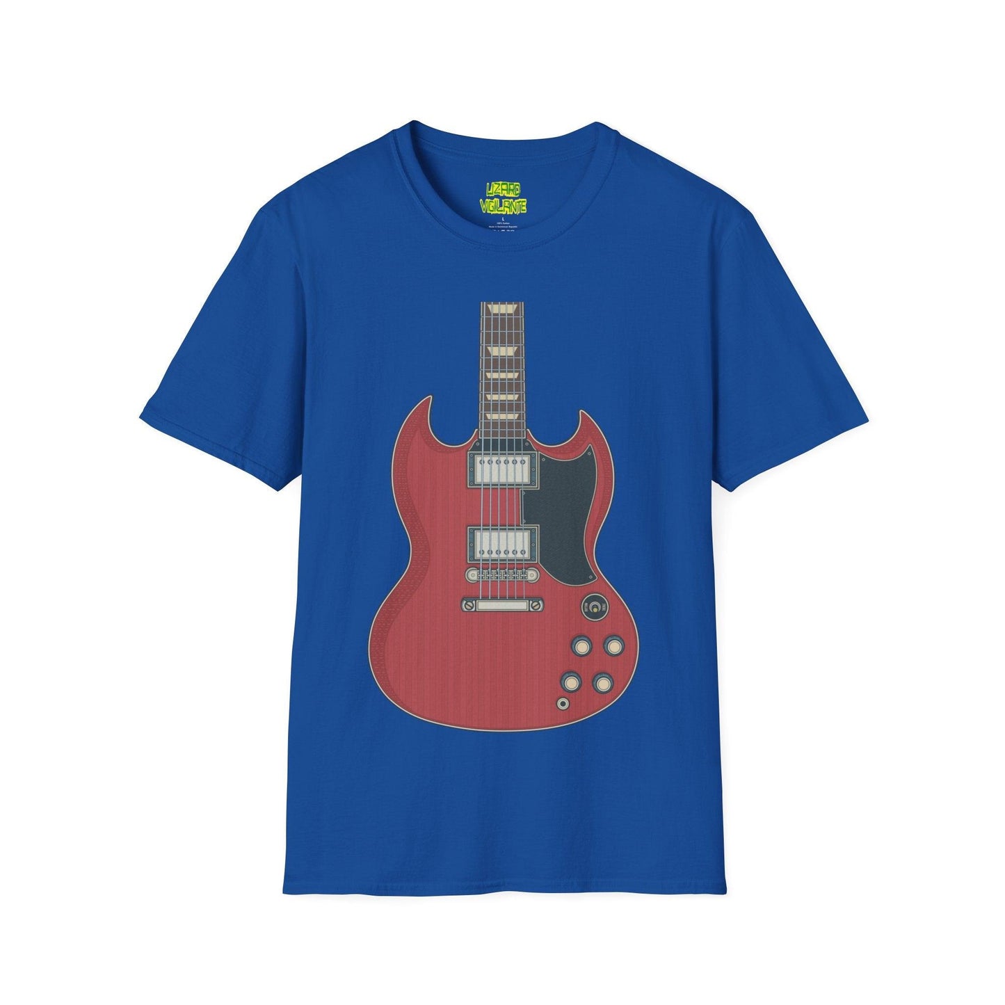 Iconic Red SG Unisex Softstyle T-Shirt - Lizard Vigilante