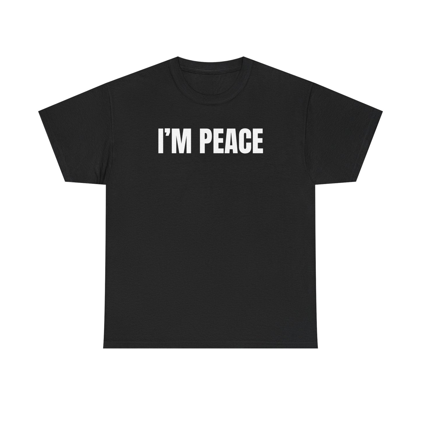 I’m Peace Funny Couple Shirt – Hilarious Matching His & Hers Graphic Tee