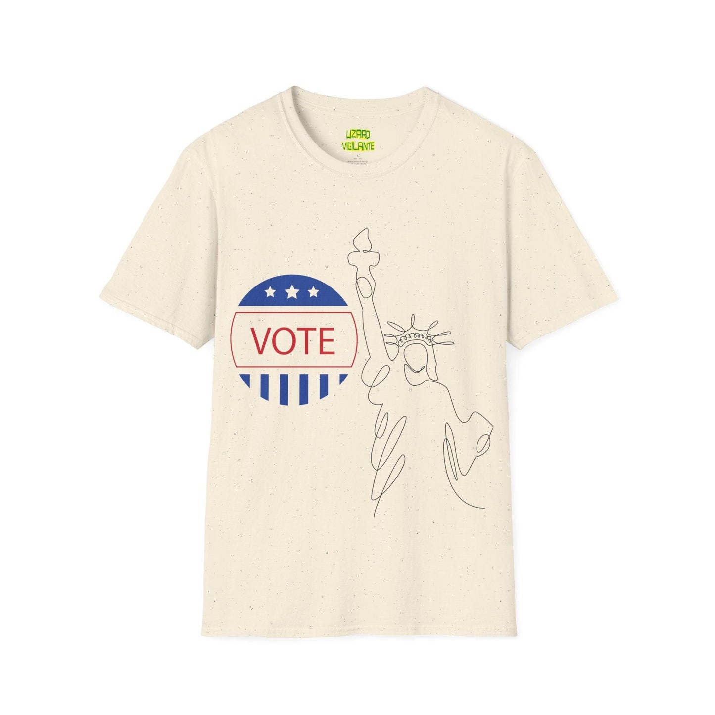 VOTE Liberty Unisex Softstyle T-Shirt - Lizard Vigilante