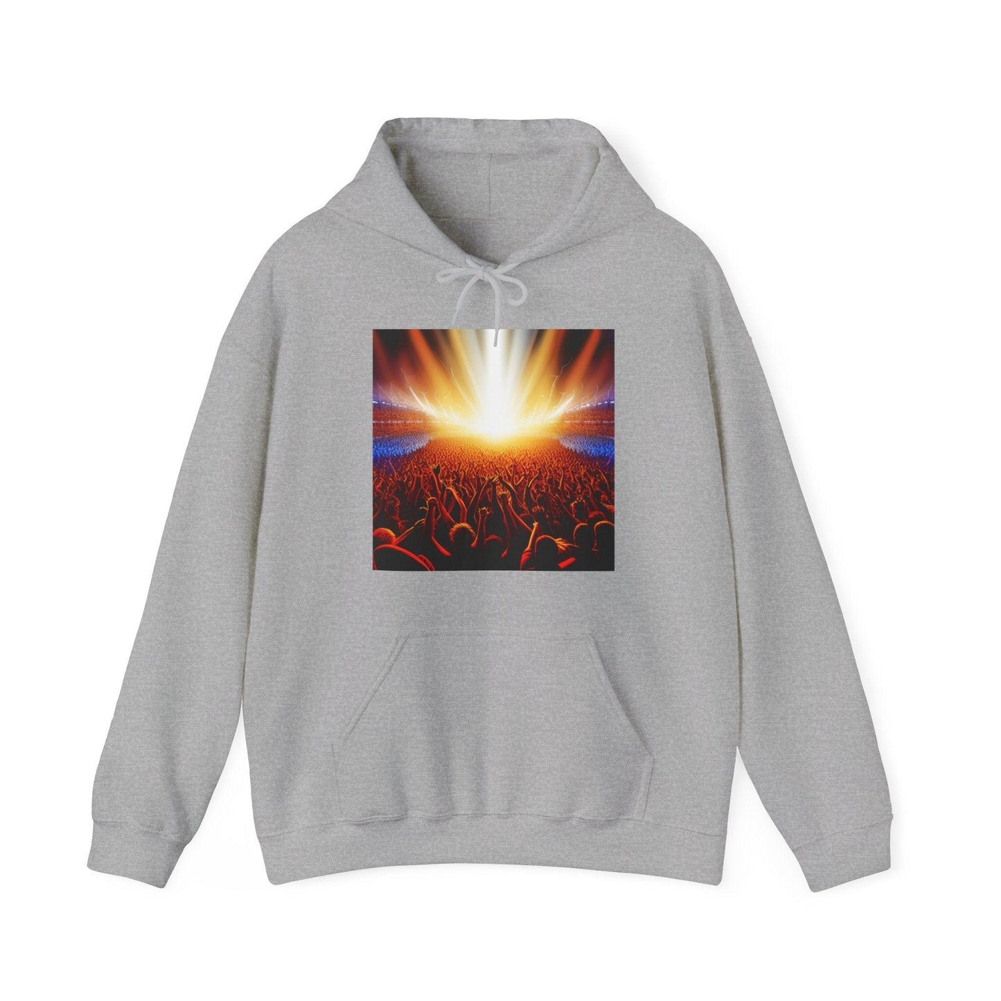 Country/DJ/Rock/Metal Concert Unisex Heavy Blend™ Hooded Sweatshirt - Lizard Vigilante