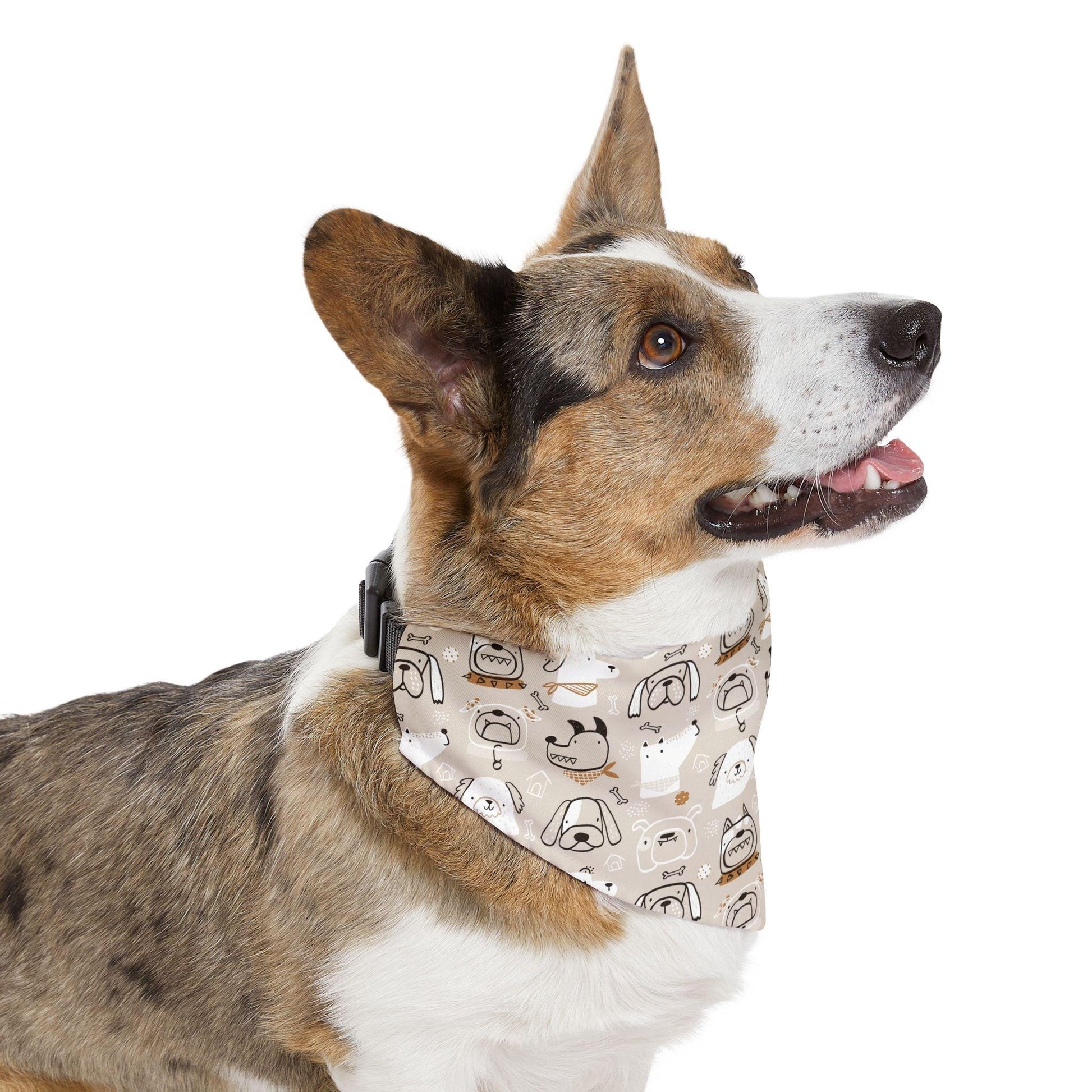 Illustrated Doggers 2 Pet Bandana Collar - Premium Pets from Printify - Just $26.99! Shop now at Lizard Vigilante