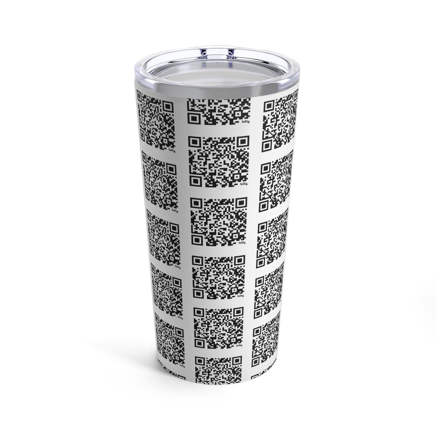 LizardVigilante.com bit.ly QR Code Tumbler 20oz - Lizard Vigilante