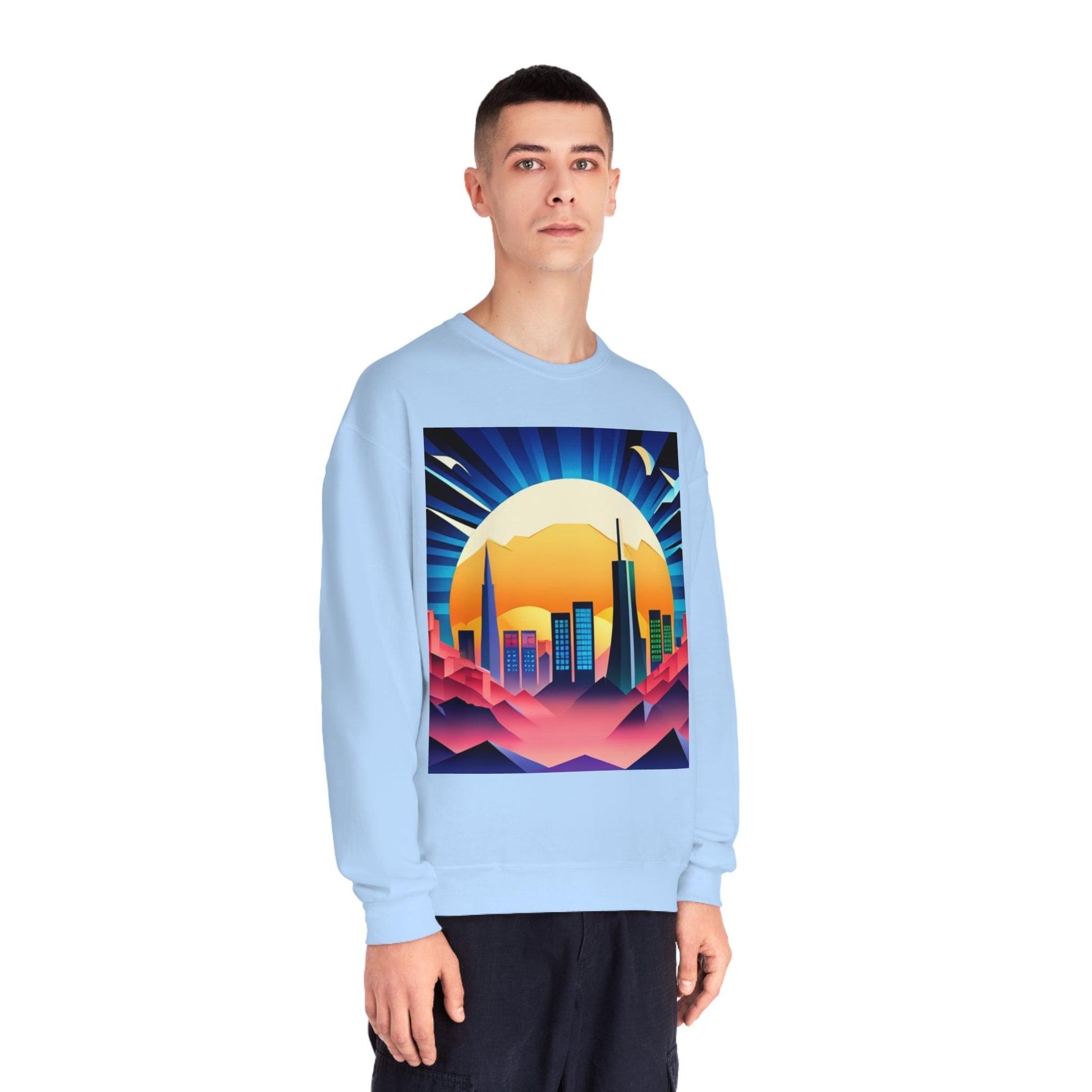 City High Unisex NuBlend® Crewneck Sweatshirt - Lizard Vigilante