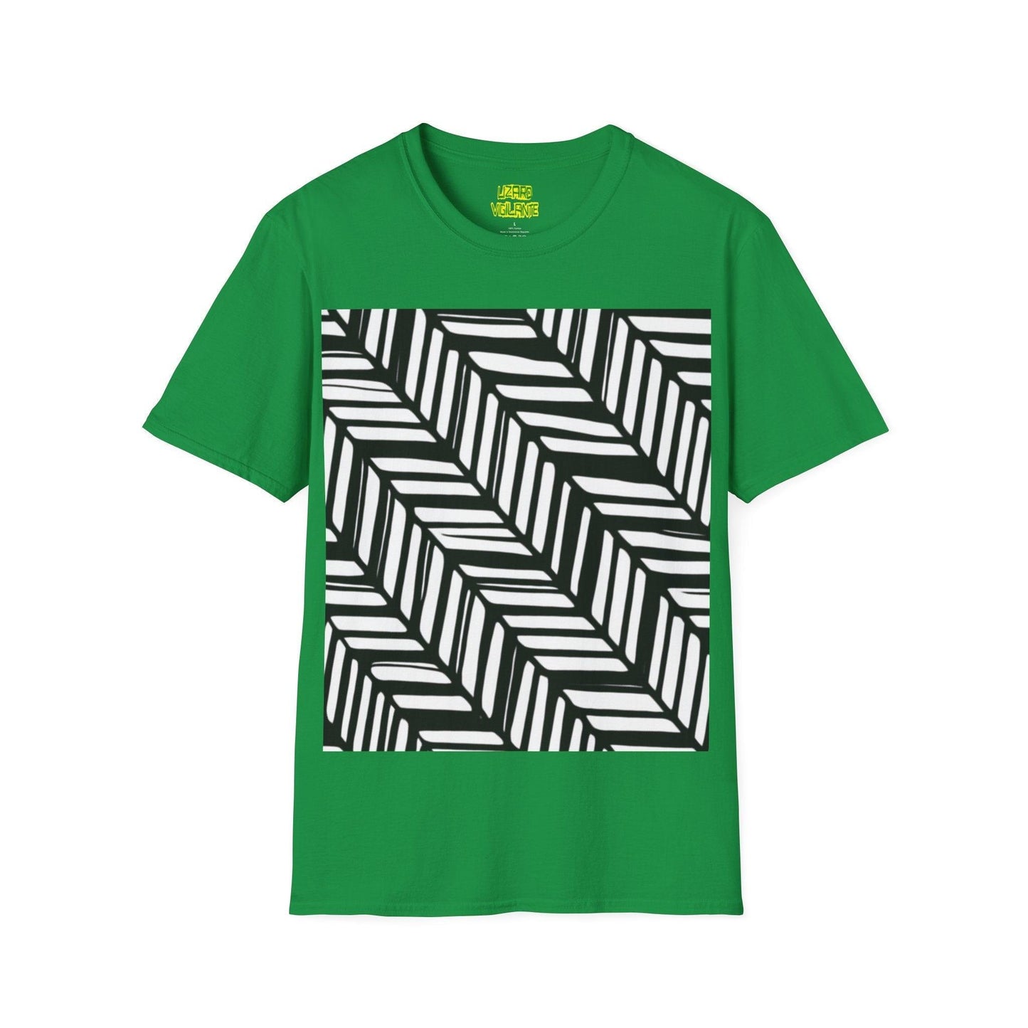 Liz Herringbone Unisex Softstyle T-Shirt - Lizard Vigilante