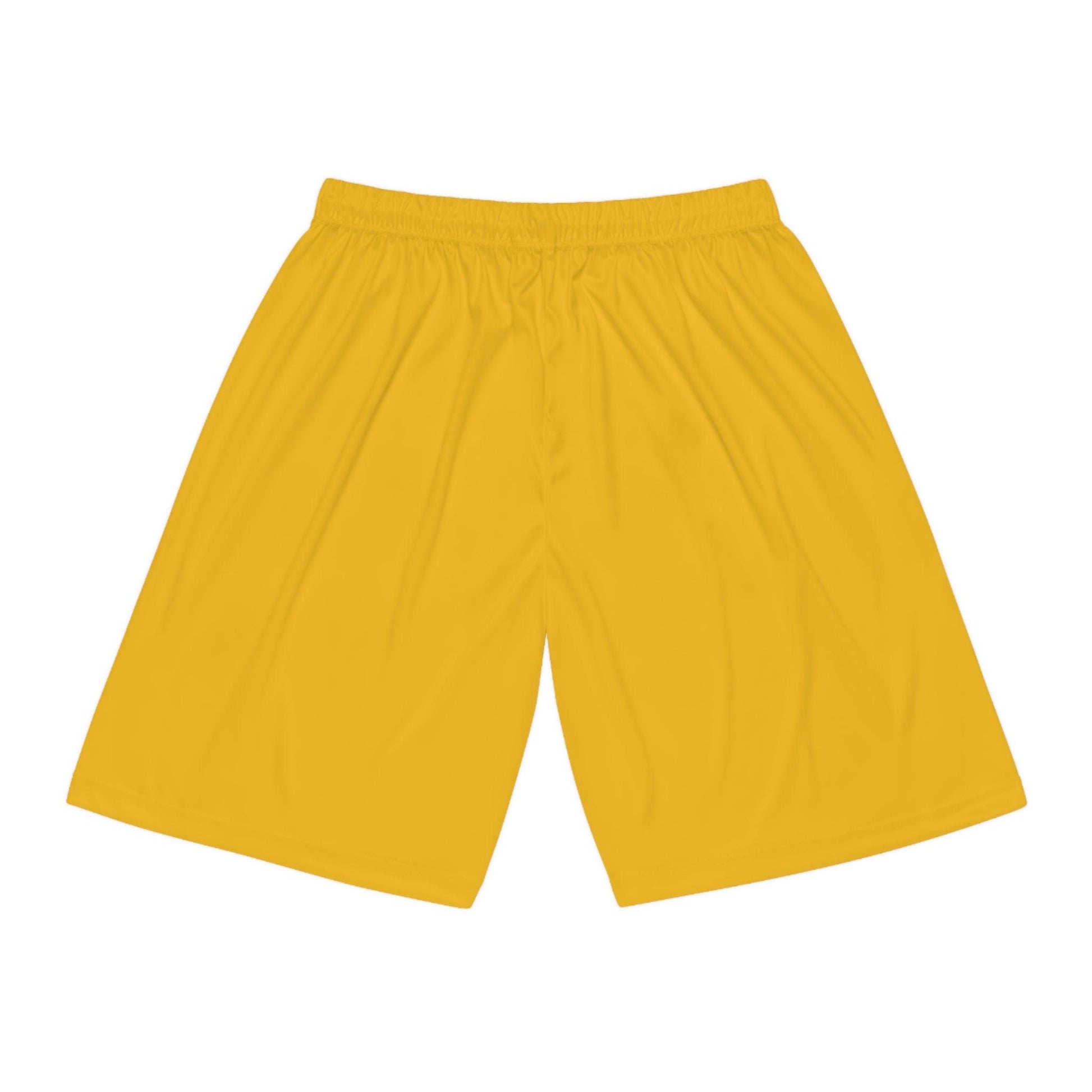 Basketball Shorts - Yellow - Lizard Vigilante