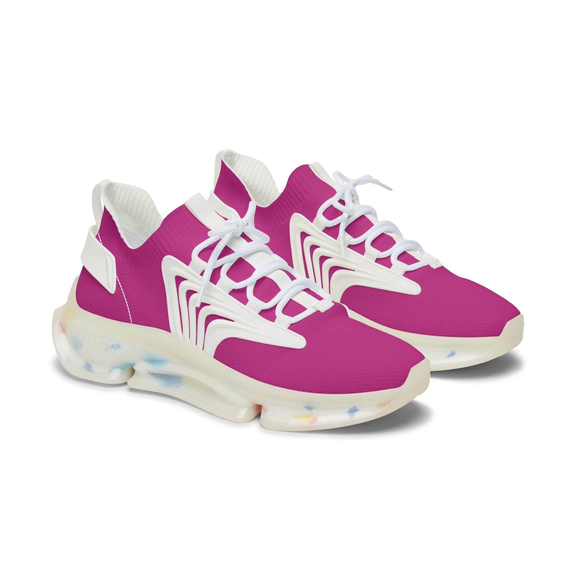 Women's Mesh Sneakers - Pink - Premium Shoes from Printify - Just $59.99! Shop now at Lizard Vigilante