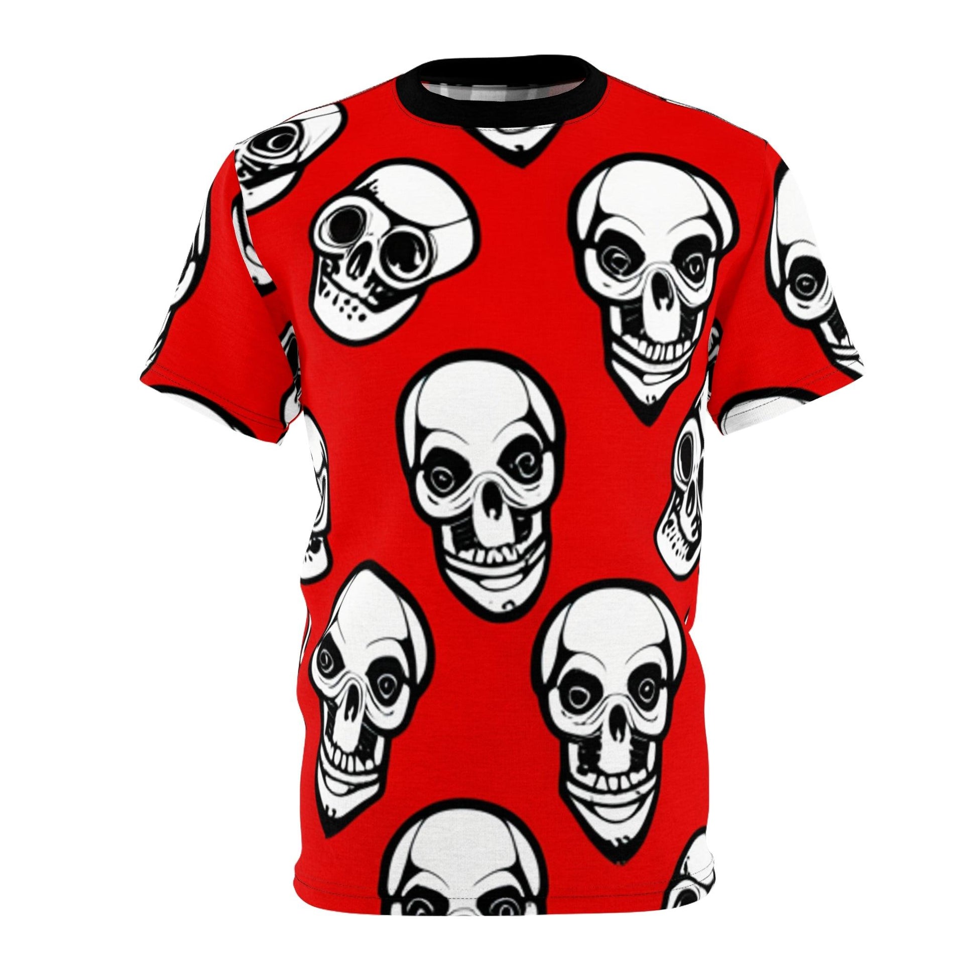 Psycho Skulls Unisex Tee Shirt - Lizard Vigilante