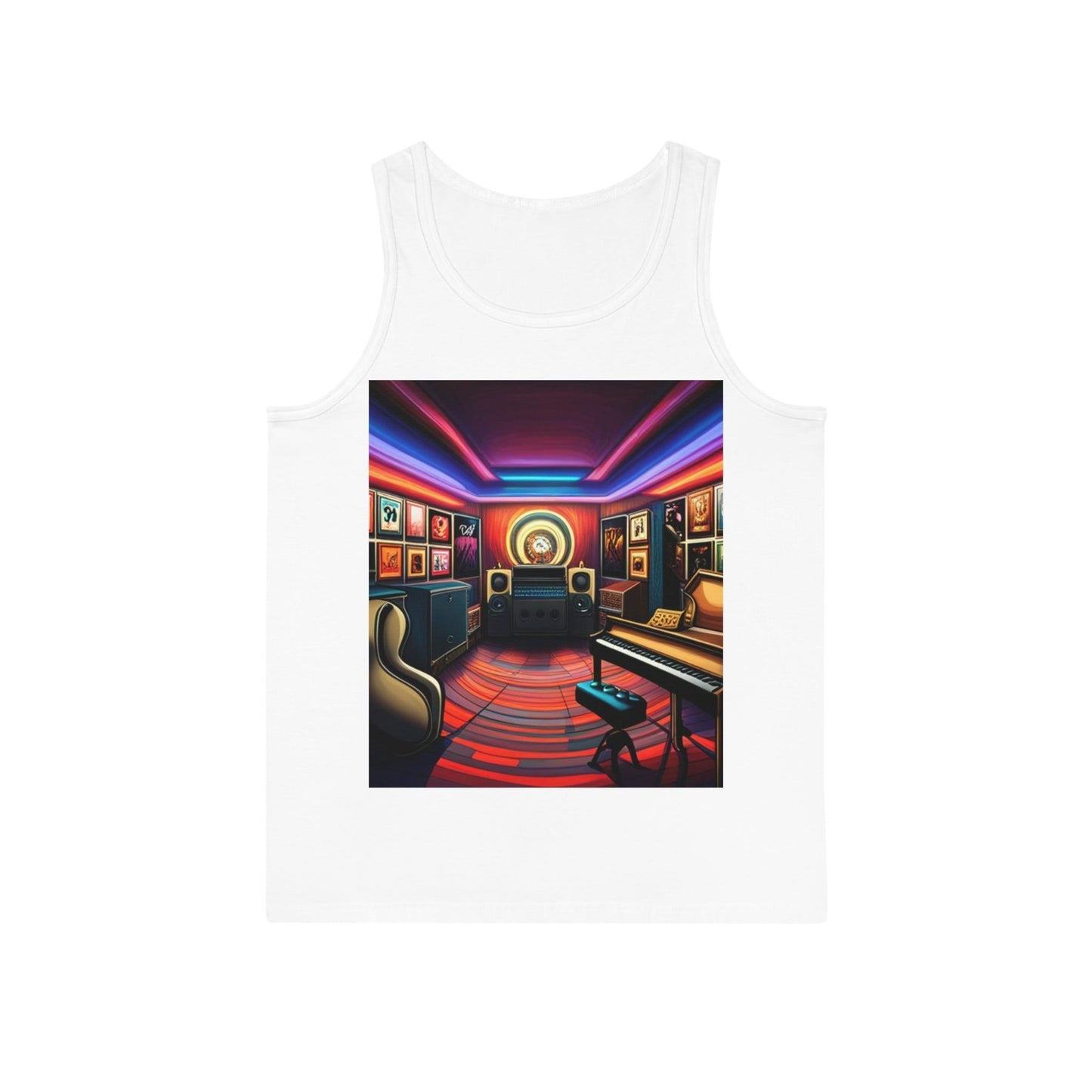 Disco Studio Unisex Softstyle™ Tank Top - Lizard Vigilante