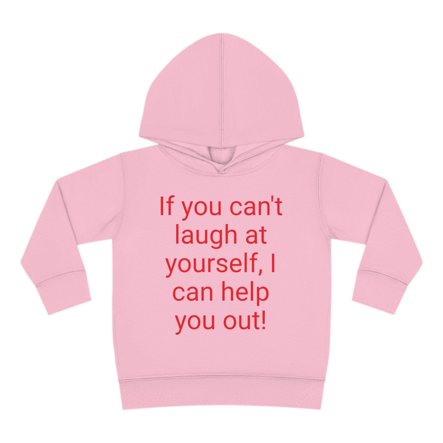 If You Can't laugh Toddler Pullover Fleece Hoodie - Lizard Vigilante