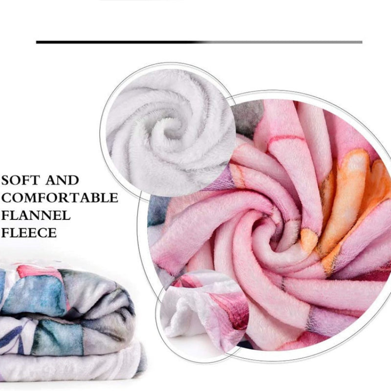 1pc Cozy Purple Envelope Blanket - Soft, Warm, and Lightweight Flannel Throw for Versatile Use - Perfect for Sofa, Bed, Travel, Camping, Living Room, Office, Couch, Chair, and Bed with Digital Printing Fleece and Gentle Flann