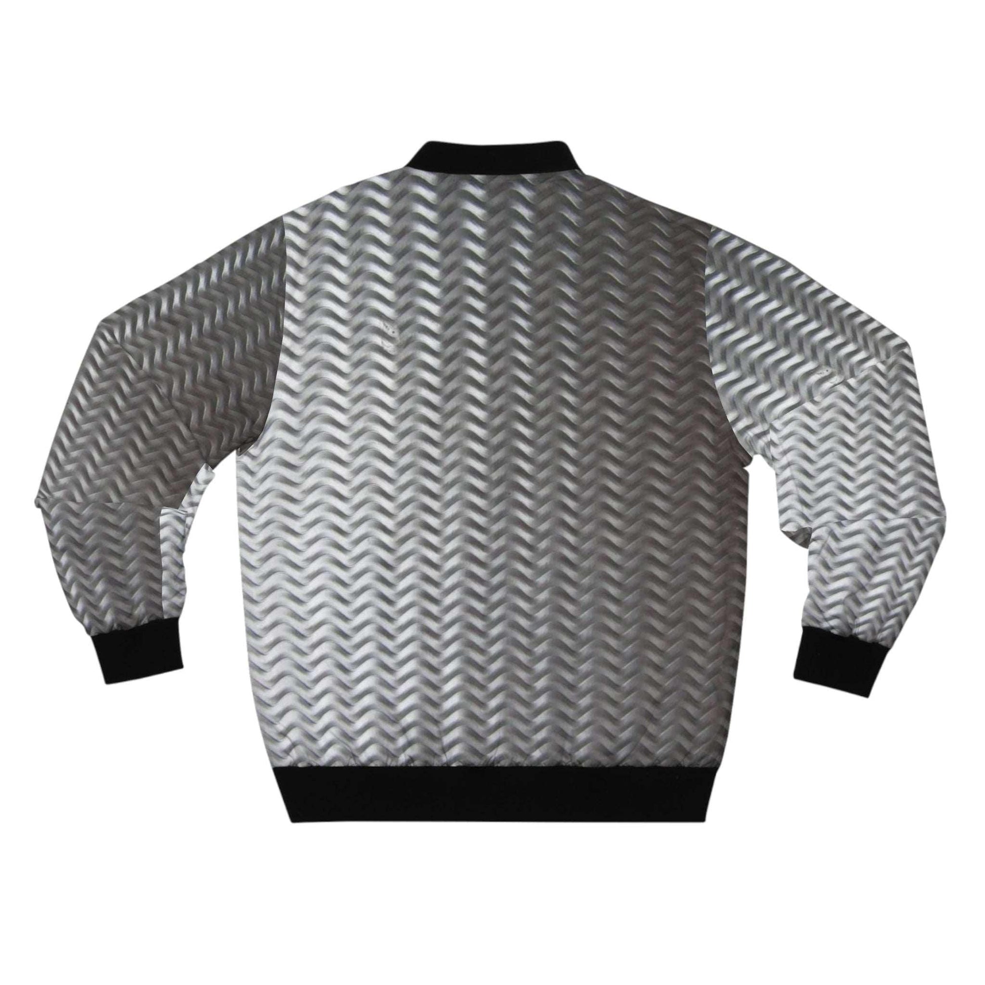 Aluminum Treads Men's Bomber Jacket - Lizard Vigilante