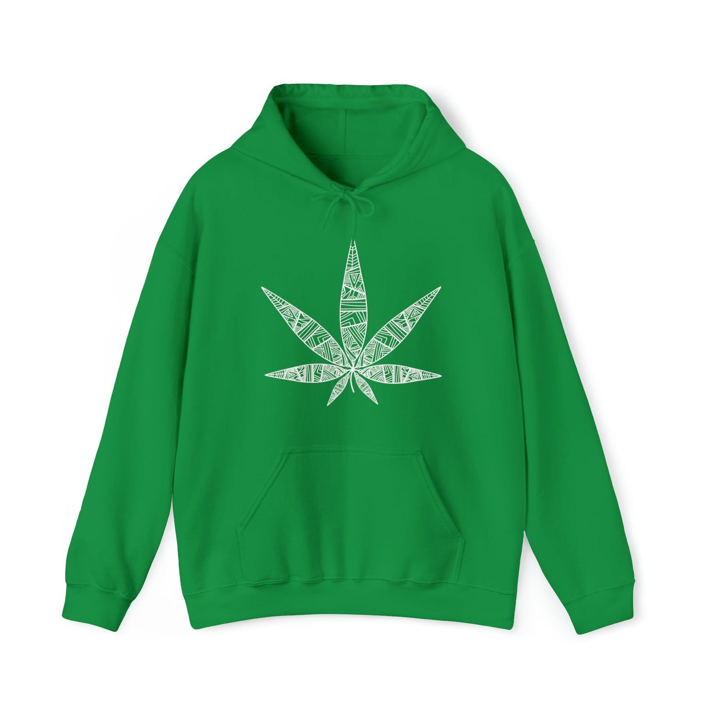 Tribal Weed Leaf Hoodies