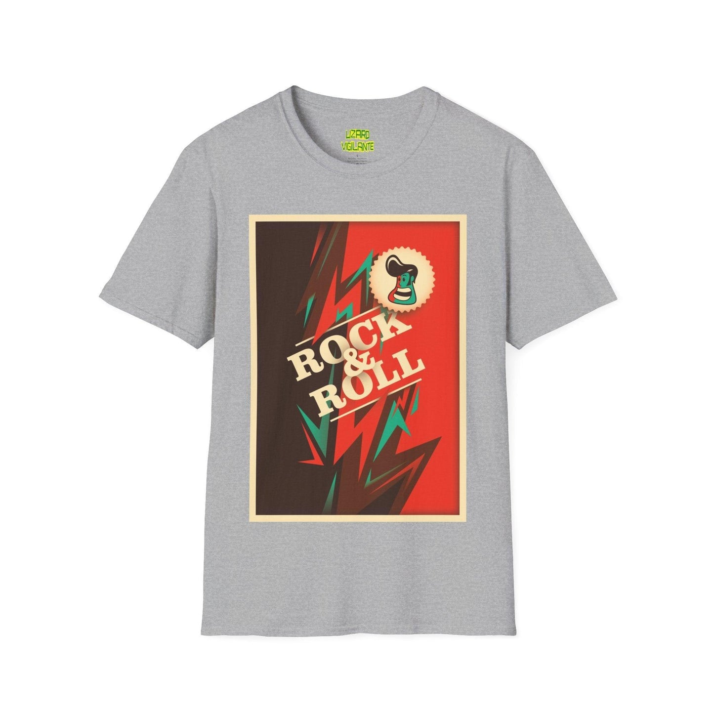 Rock & Roll Pomp Unisex Softstyle T-Shirt - Lizard Vigilante