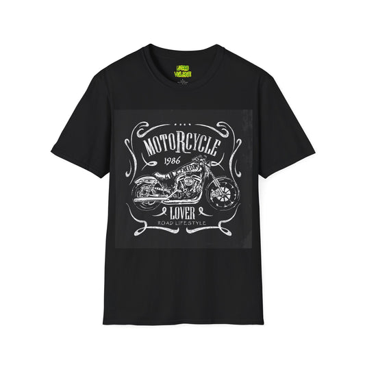 Motorcycle Lover Unisex Softstyle T-Shirt - Lizard Vigilante