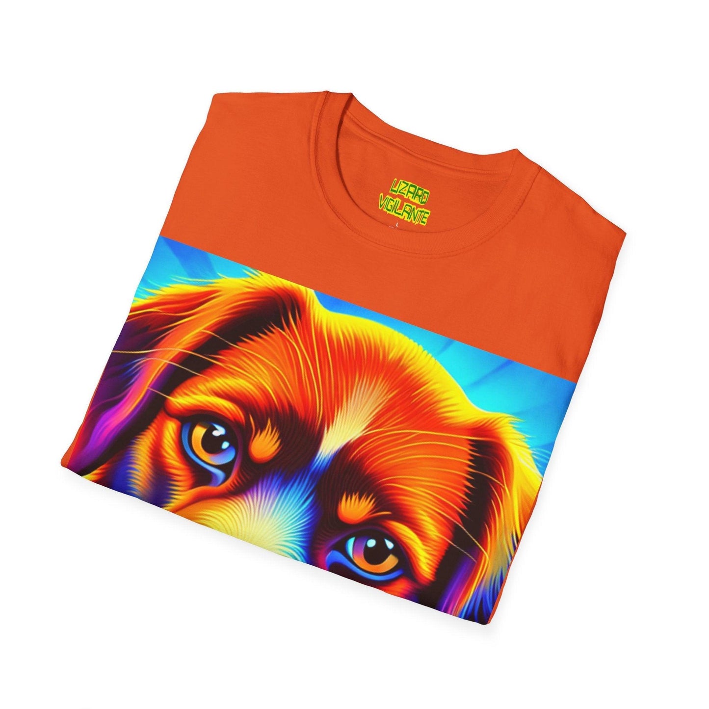 Prism Dog Unisex Softstyle T-Shirt - Lizard Vigilante