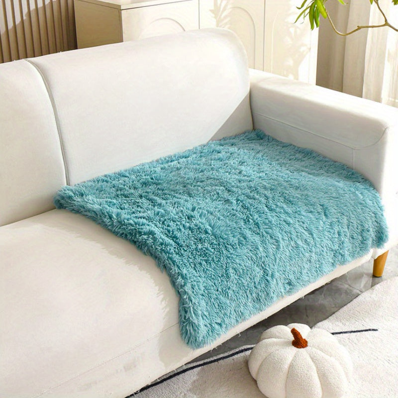 [Warm Luxurious Pet Blanket Comfort] Luxurious Plush Pet Blanket for Cats & Dogs - Machine Washable, Winter Warmth Comfort Mat for Nests and Sofas
