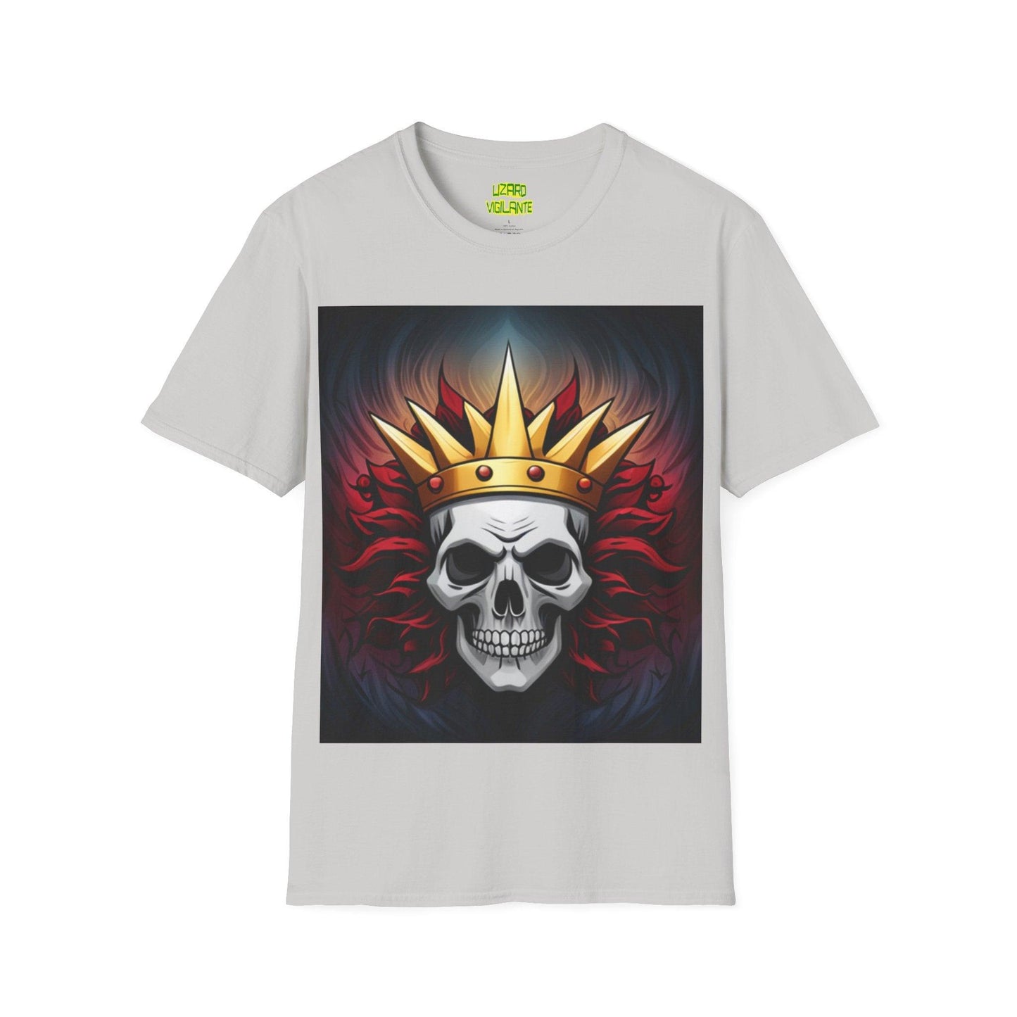 Skeleton King Unisex Softstyle T-Shirt - Lizard Vigilante