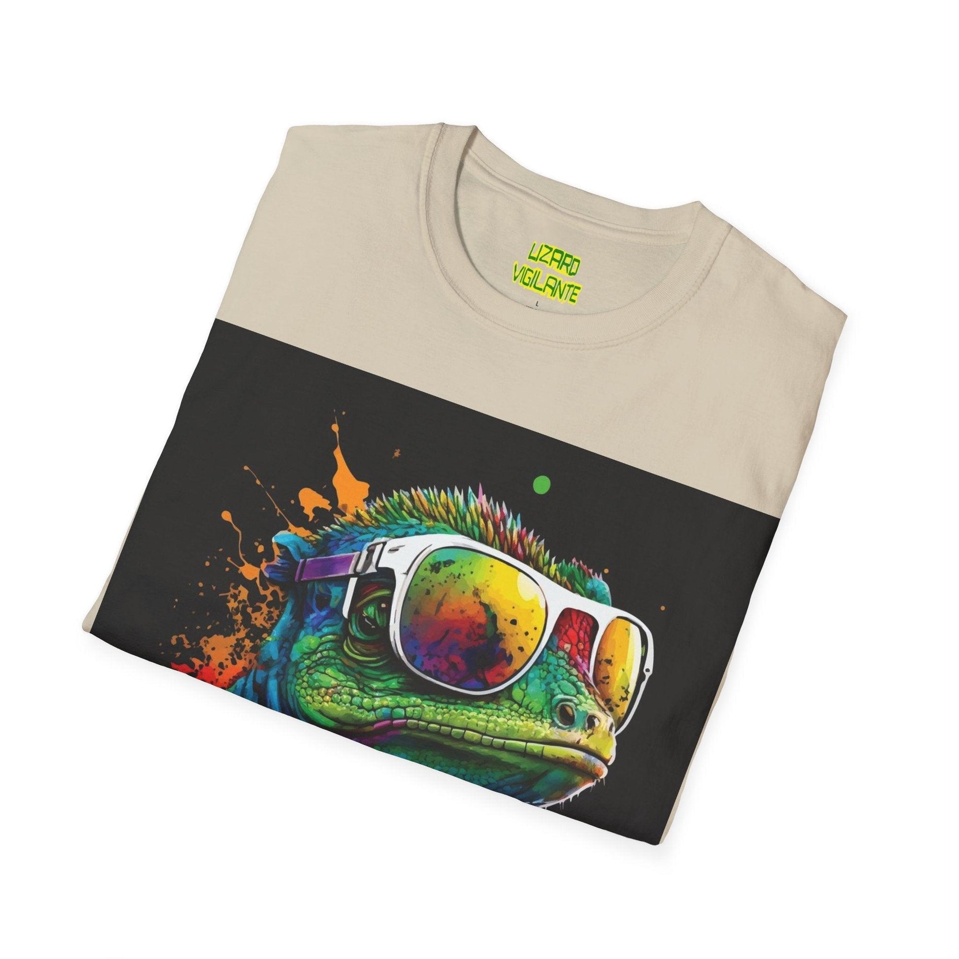 Shlizard Unisex Softstyle T-Shirt - Lizard Vigilante