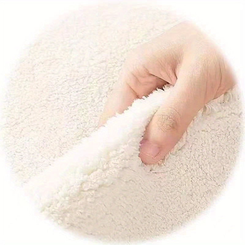 Imitation Cashmere Black Pattern Tan Spotted Oval Floor Mat Large Area Full Padded Premium Light Luxury Premium Sense Carpet Living Room Tea Table Blanket Room Bedside Thickened Household Floor Mat For Hotel